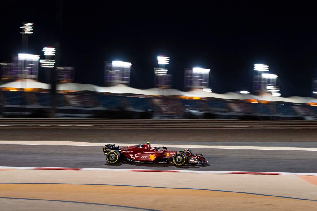 Ferrari F1 Bahrain test Carlos Sainz