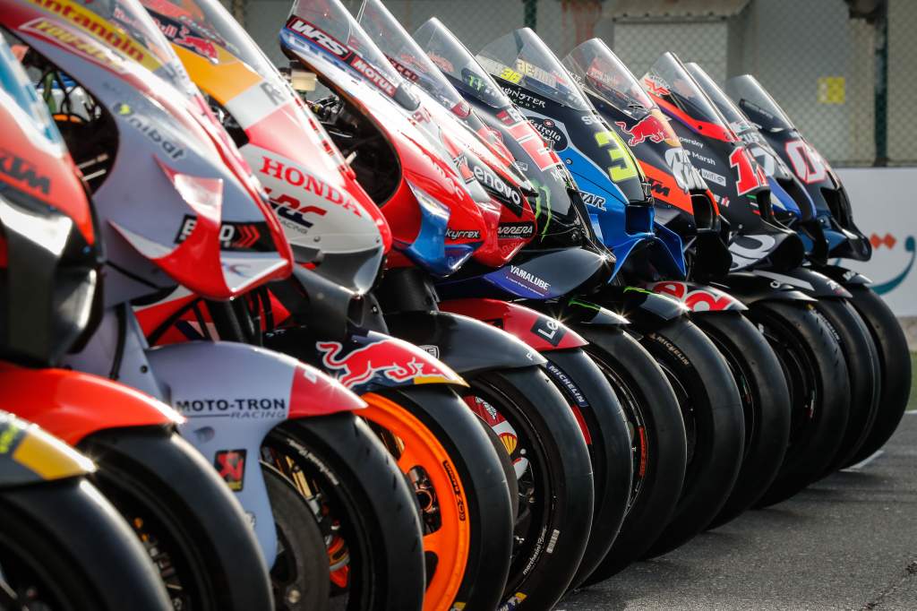 MotoGP bikes