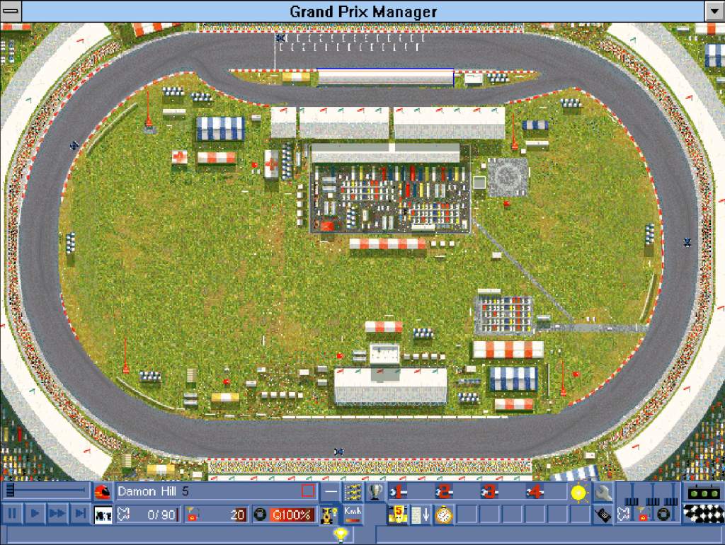 When F1 management games had their surreal golden era