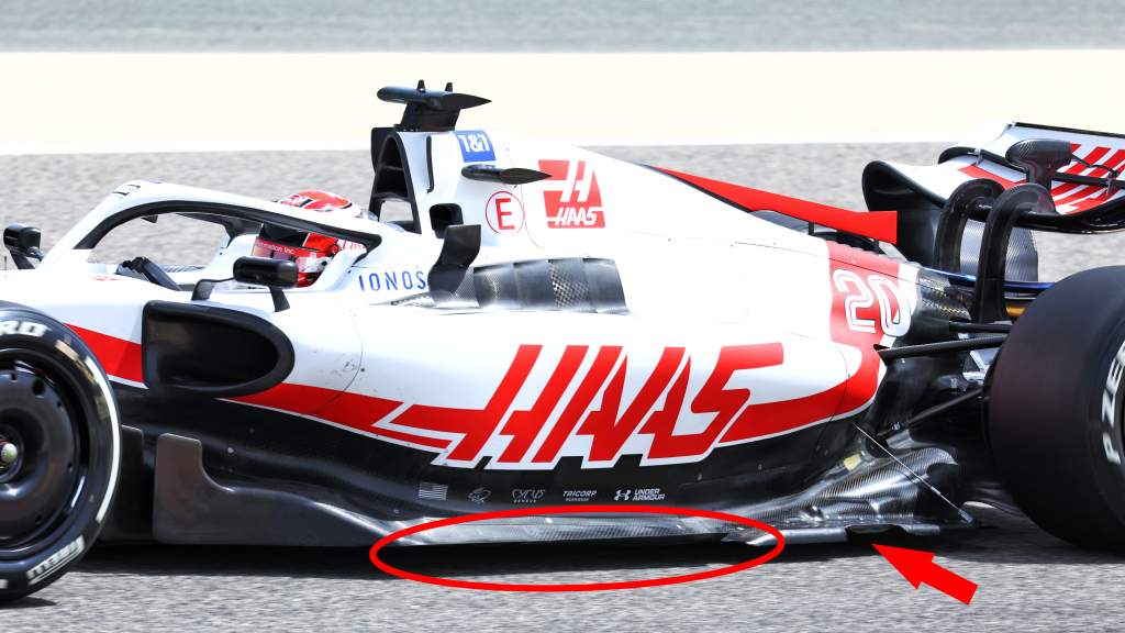 Haas Sidepod Set Annotated