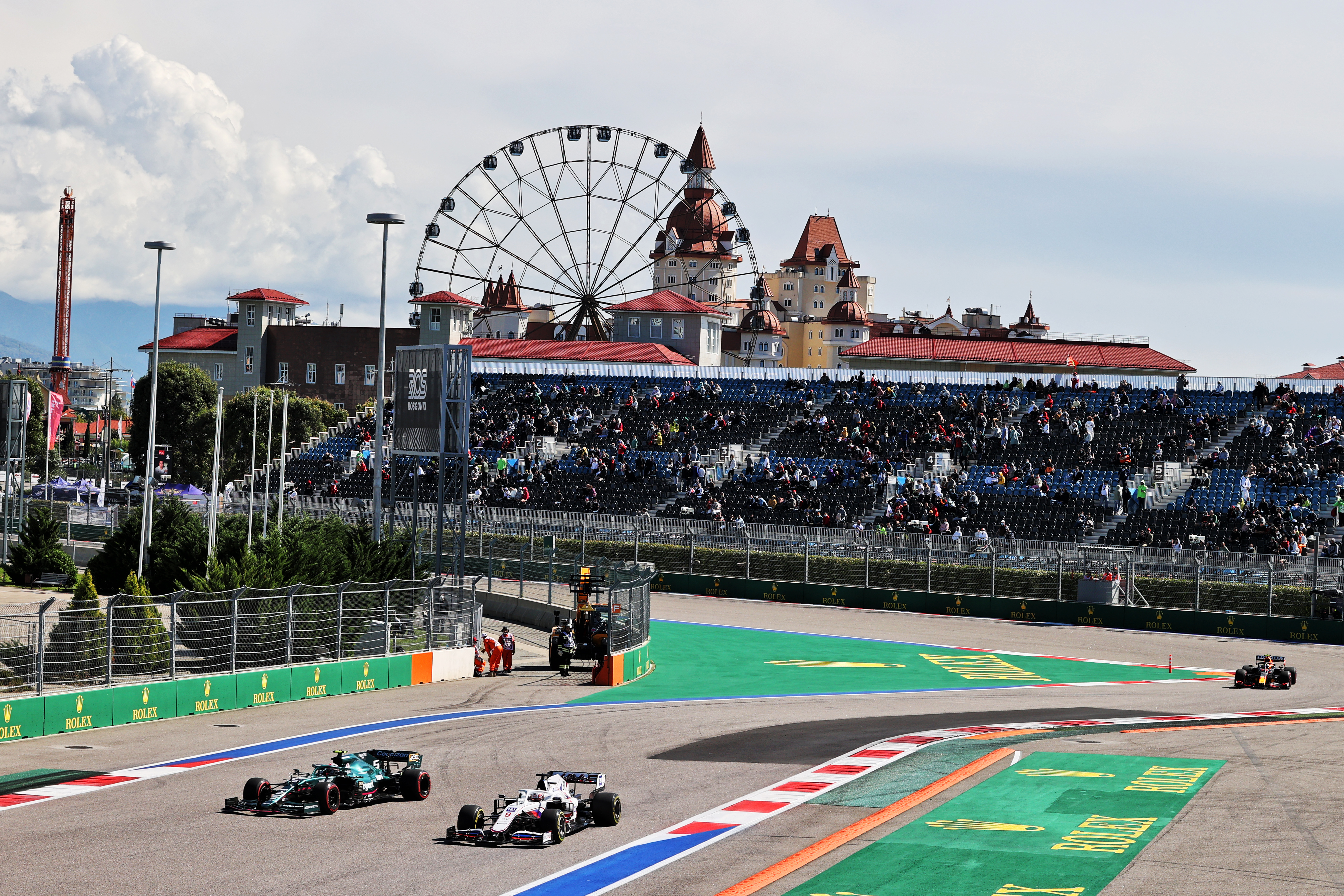 Motor Racing Formula One World Championship Russian Grand Prix Practice Day Sochi, Russia