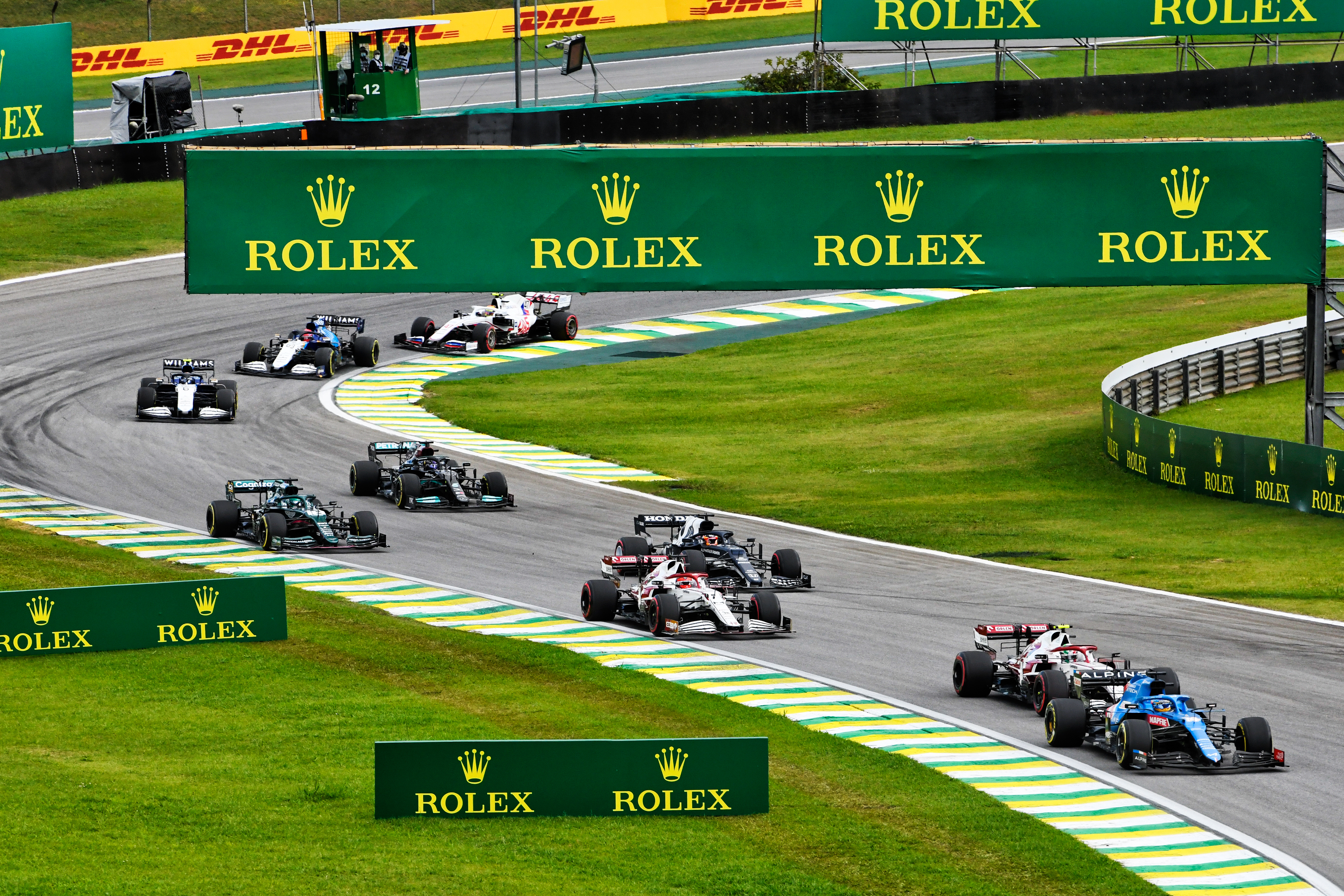 Motor Racing Formula One World Championship Brazilian Grand Prix Sprint Day Sao Paulo, Brazil