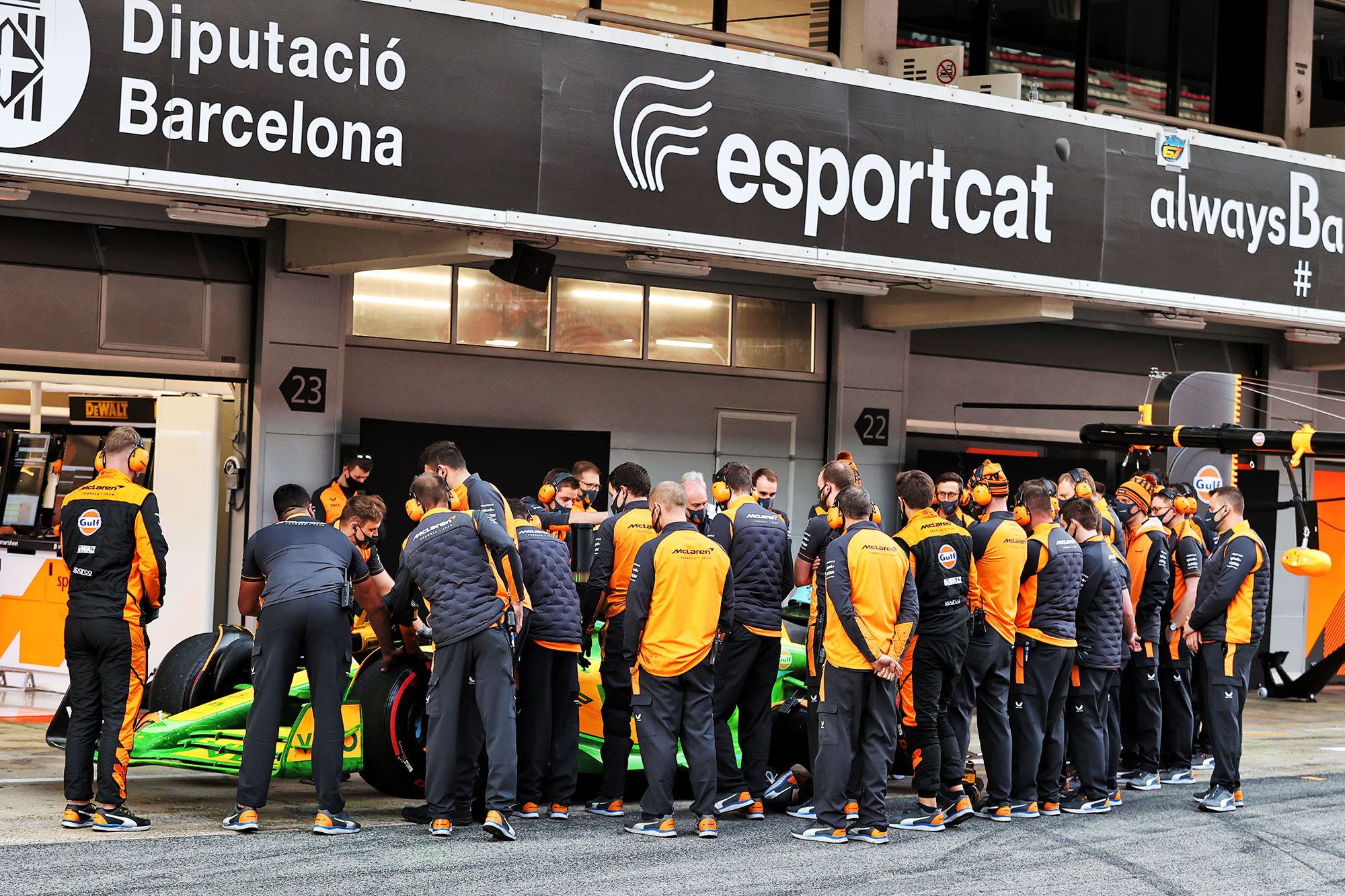 Motor Racing Formula One Testing Test One Day 2 Barcelona, Spain