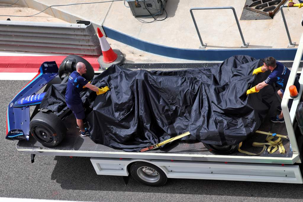 Nicholas Latifi Williams F1 Bahrain test