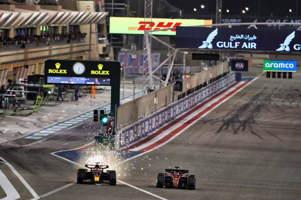 Motor Racing Formula One World Championship Bahrain Grand Prix Race Day Sakhir, Bahrain