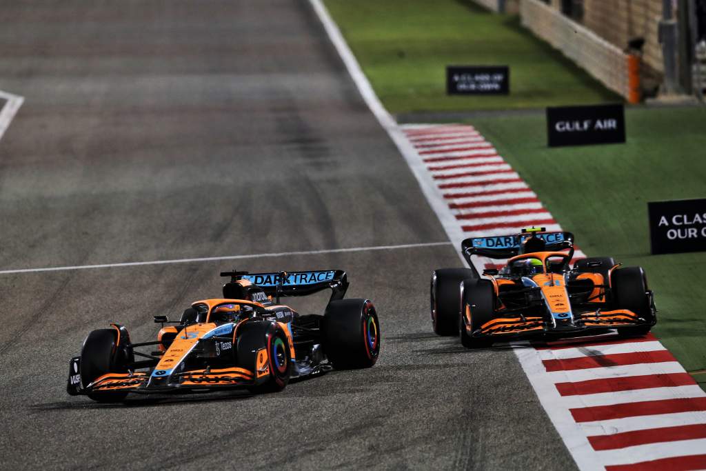 Daniel Ricciardo Lando Norris McLaren F1