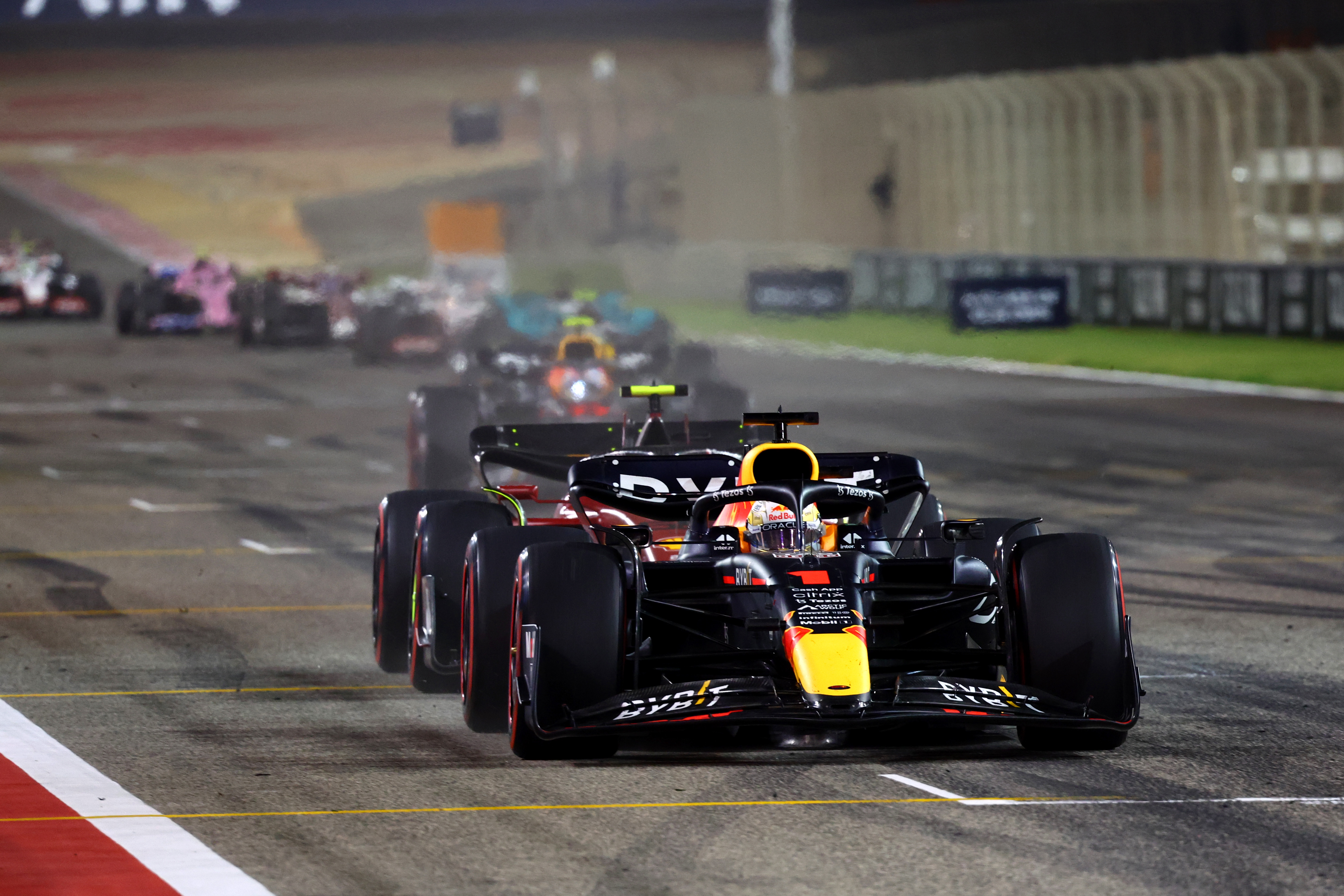 Motor Racing Formula One World Championship Bahrain Grand Prix Race Day Sakhir, Bahrain