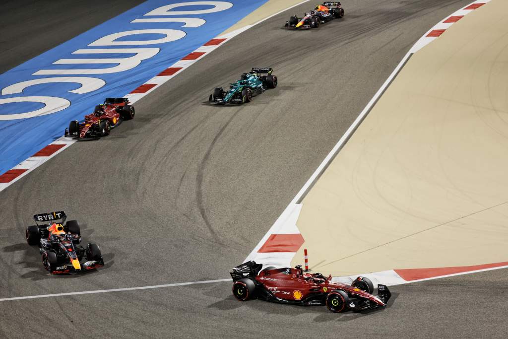 Motor Racing Formula One World Championship Bahrain Grand Prix Race Day Sakhir, Bahrain