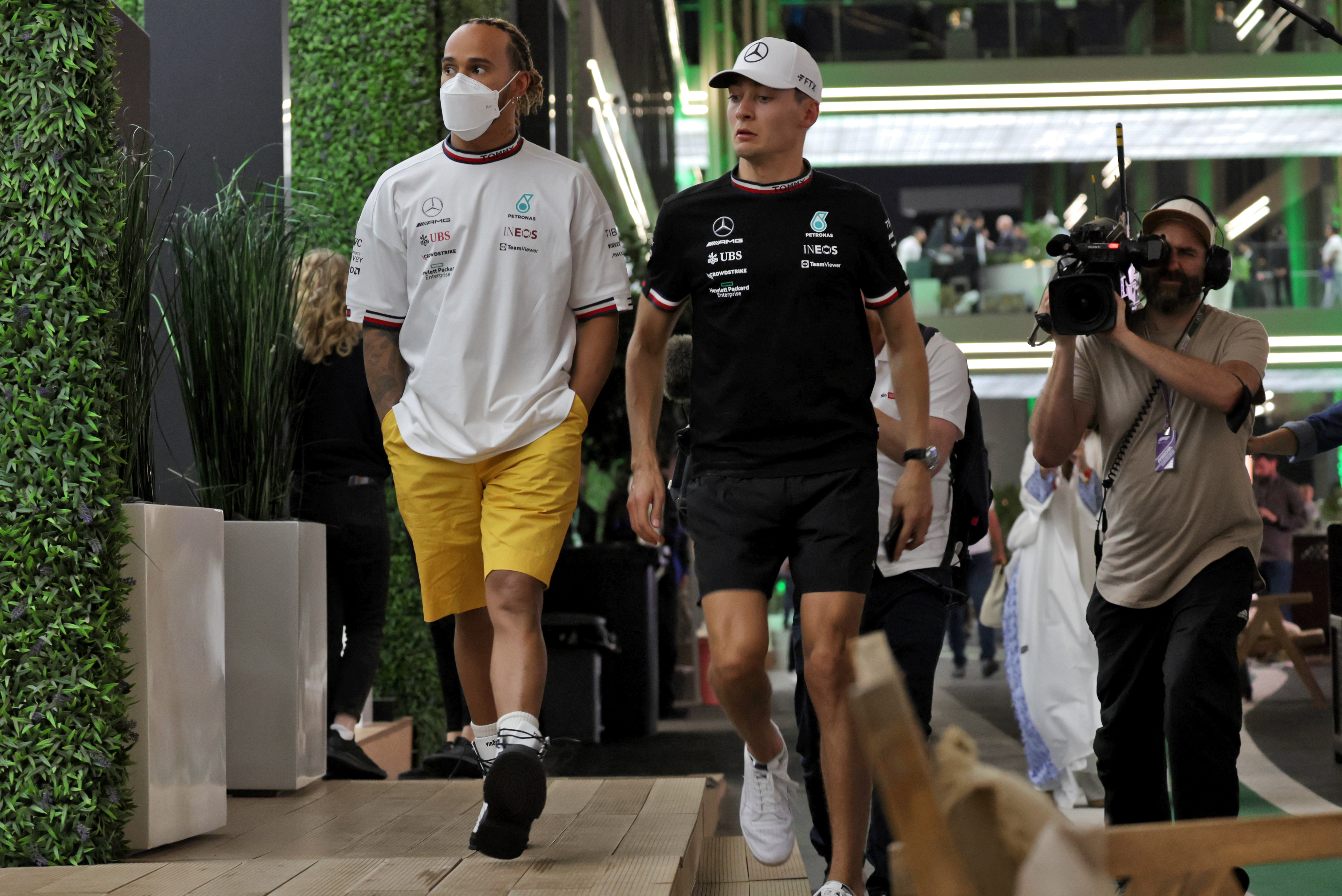 Motor Racing Formula One World Championship Saudi Arabian Grand Prix Practice Day Jeddah, Saudi Arabia