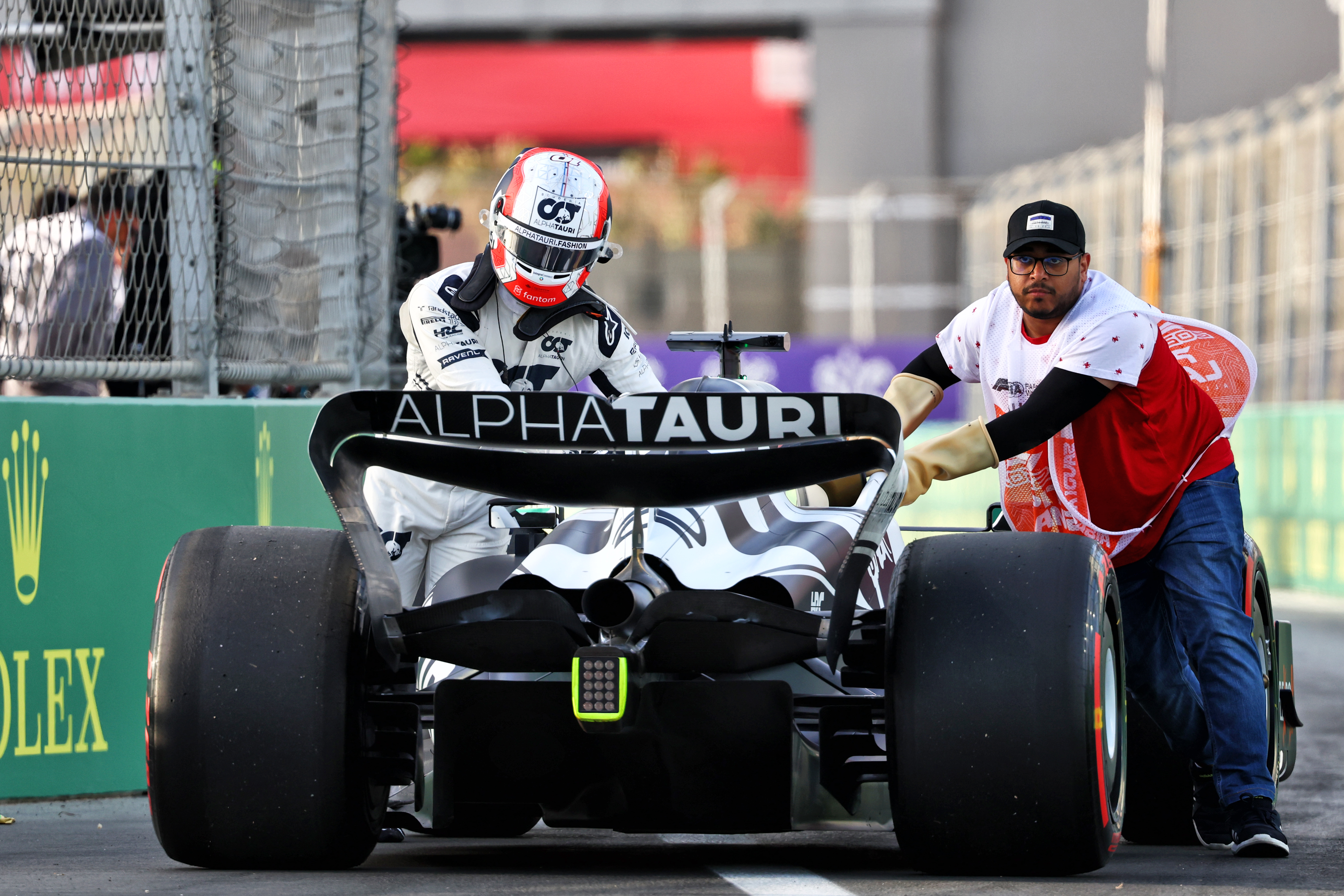 Motor Racing Formula One World Championship Saudi Arabian Grand Prix Qualifying Day Jeddah, Saudi Arabia