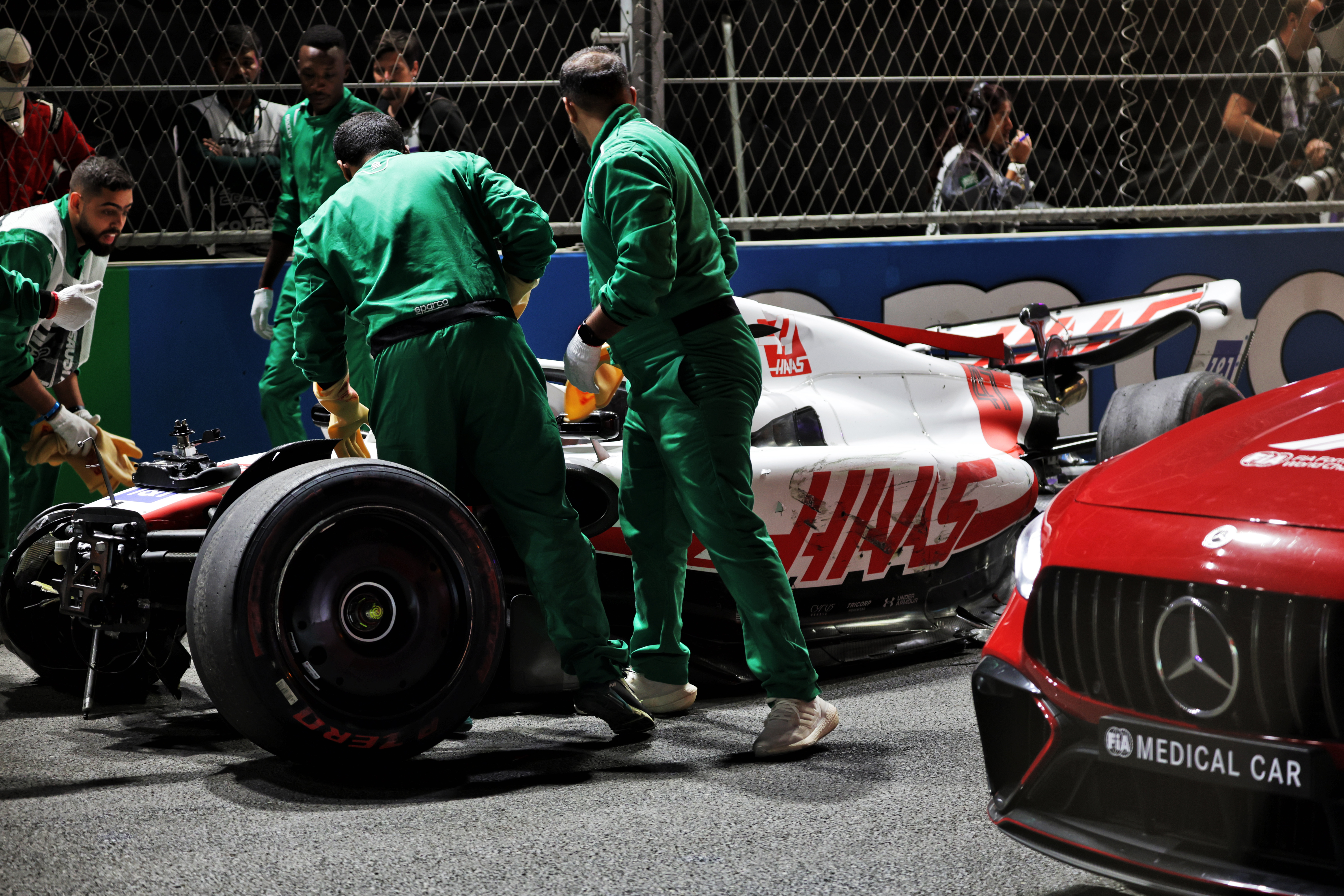 Motor Racing Formula One World Championship Saudi Arabian Grand Prix Qualifying Day Jeddah, Saudi Arabia