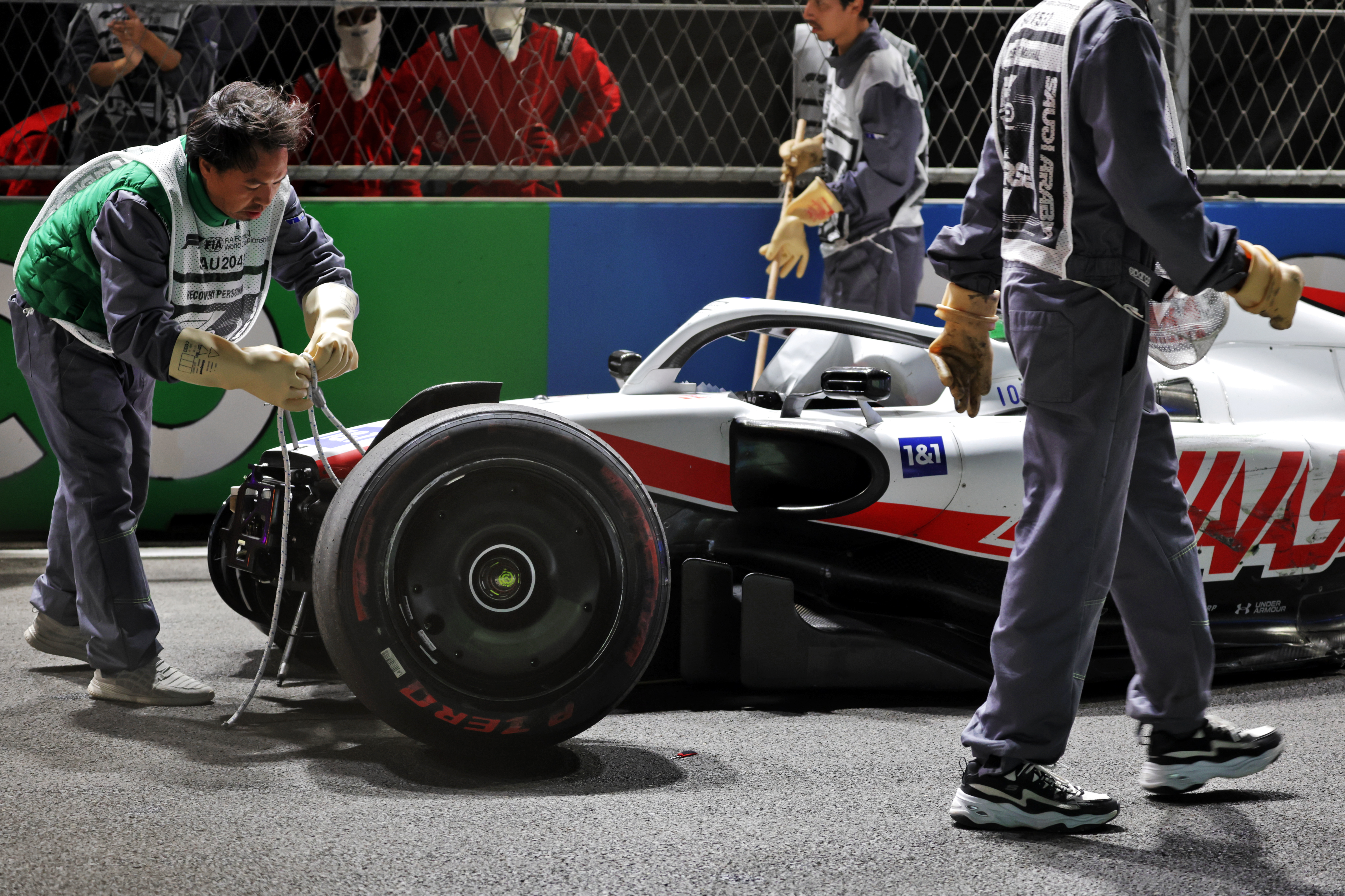 Motor Racing Formula One World Championship Saudi Arabian Grand Prix Qualifying Day Jeddah, Saudi Arabia