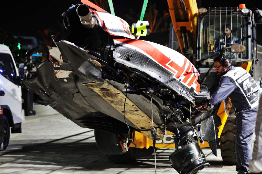 Mick Schumacher Haas F1 crash