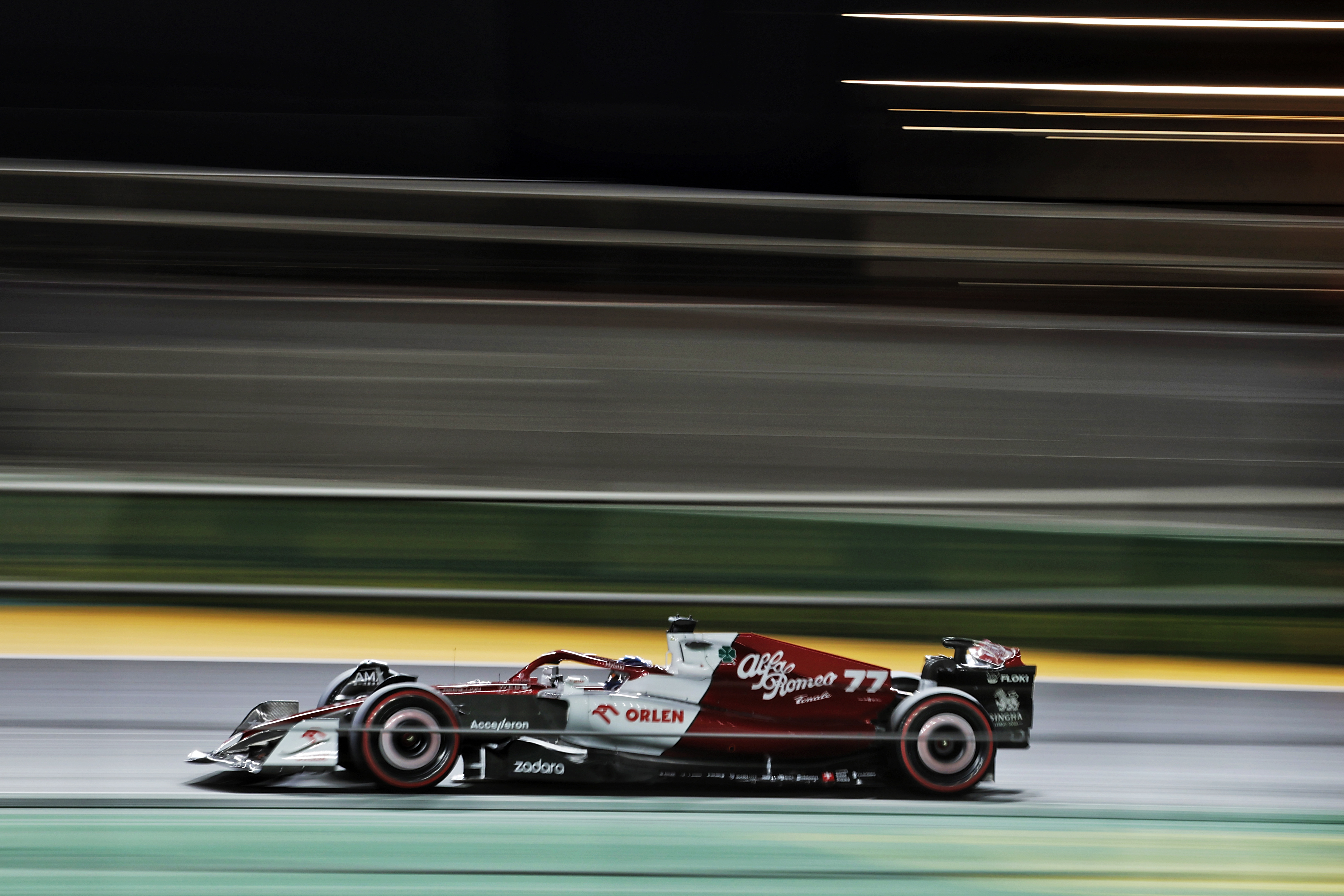 Motor Racing Formula One World Championship Saudi Arabian Grand Prix Qualifying Day Jeddah, Saudi Arabia