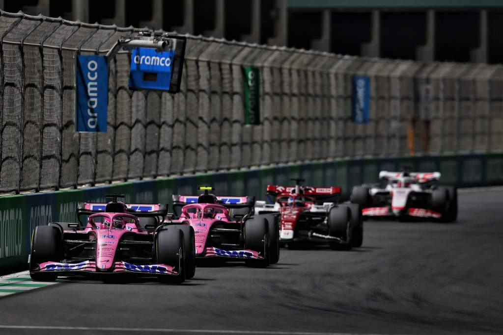 Fernando Alonso Esteban Ocon Alpine F1