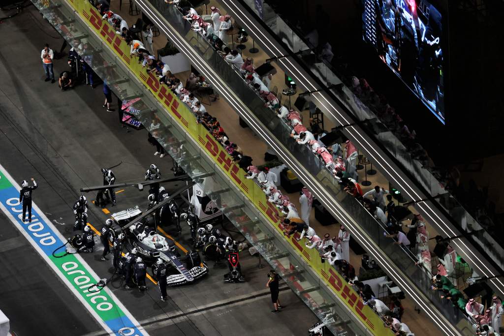 Motor Racing Formula One World Championship Saudi Arabian Grand Prix Race Day Jeddah, Saudi Arabia