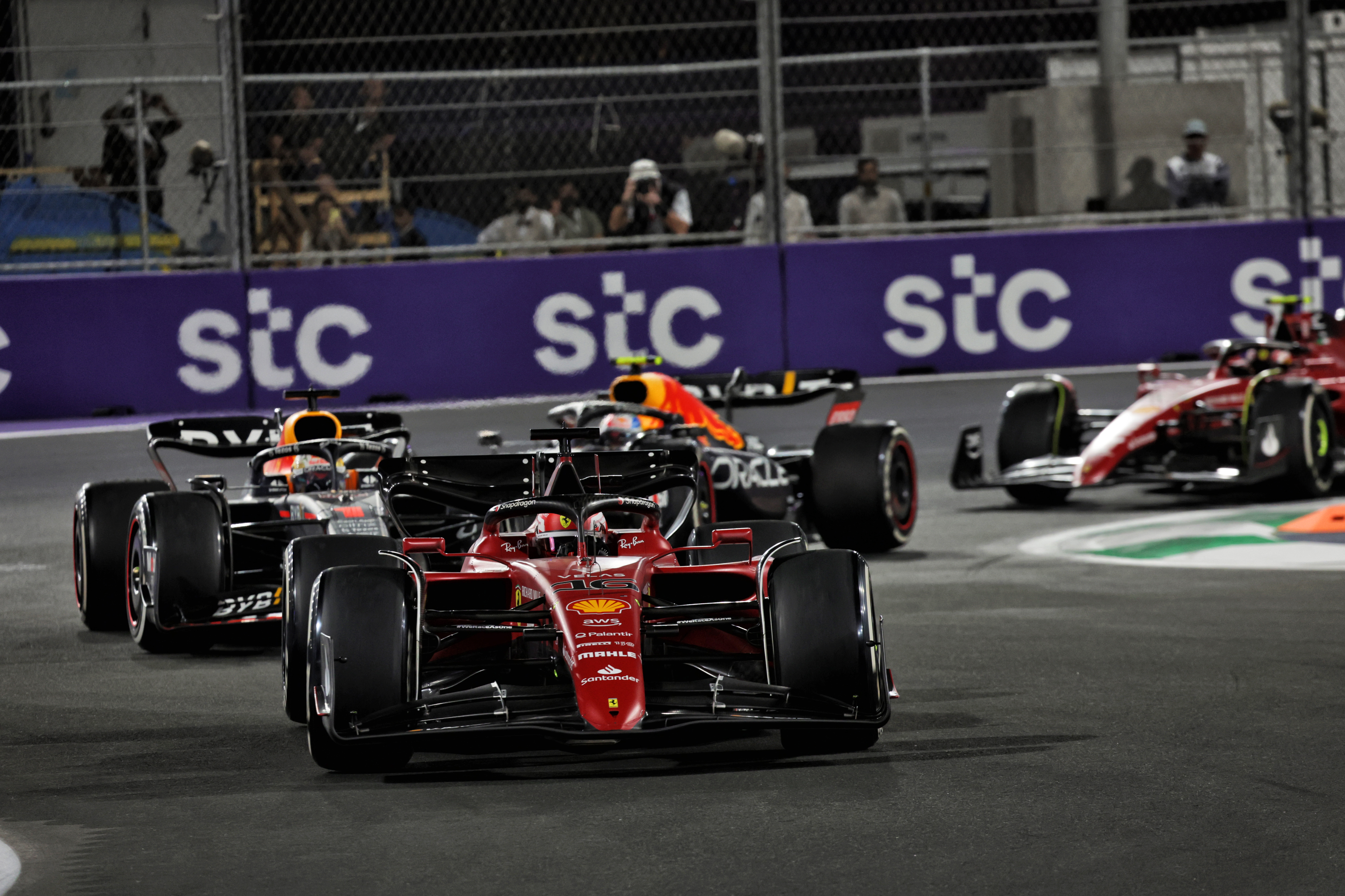 Motor Racing Formula One World Championship Saudi Arabian Grand Prix Race Day Jeddah, Saudi Arabia