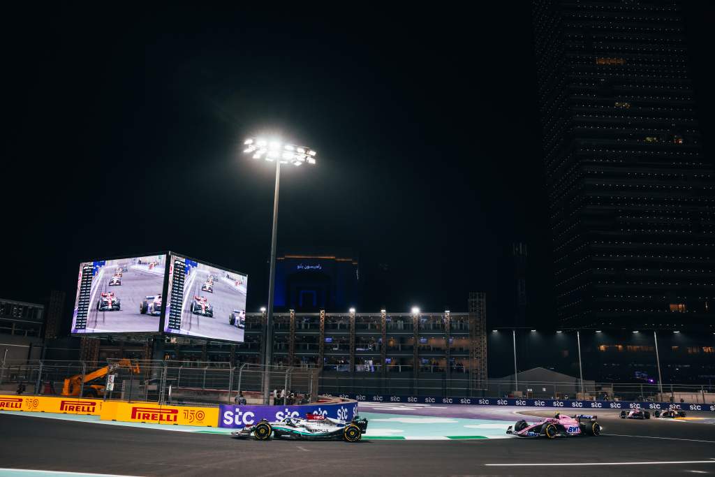 Motor Racing Formula One World Championship Saudi Arabian Grand Prix Race Day Jeddah, Saudi Arabia