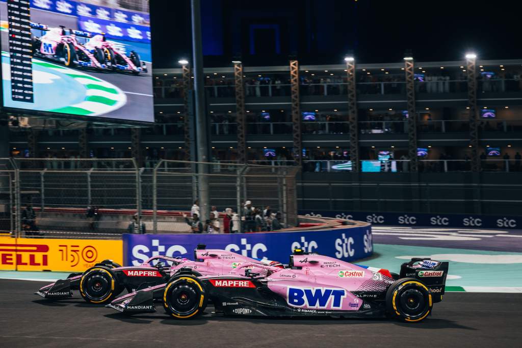 Motor Racing Formula One World Championship Saudi Arabian Grand Prix Race Day Jeddah, Saudi Arabia