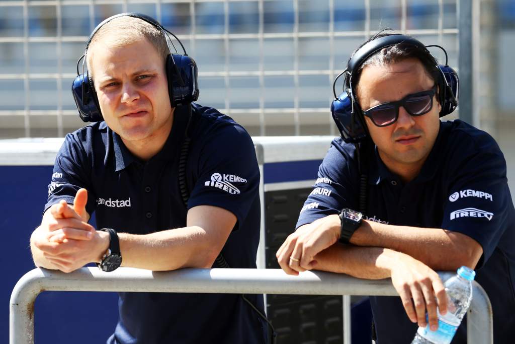 Valtteri Bottas Felipe Massa Williams F1