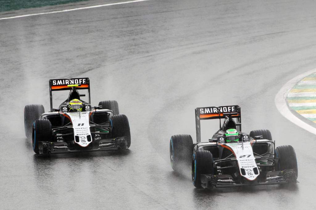 Nico Hulkenberg Sergio Perez Force India F1