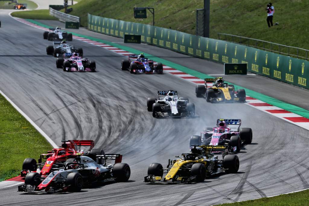 Motor Racing Formula One World Championship Austrian Grand Prix Race Day Spielberg, Austria