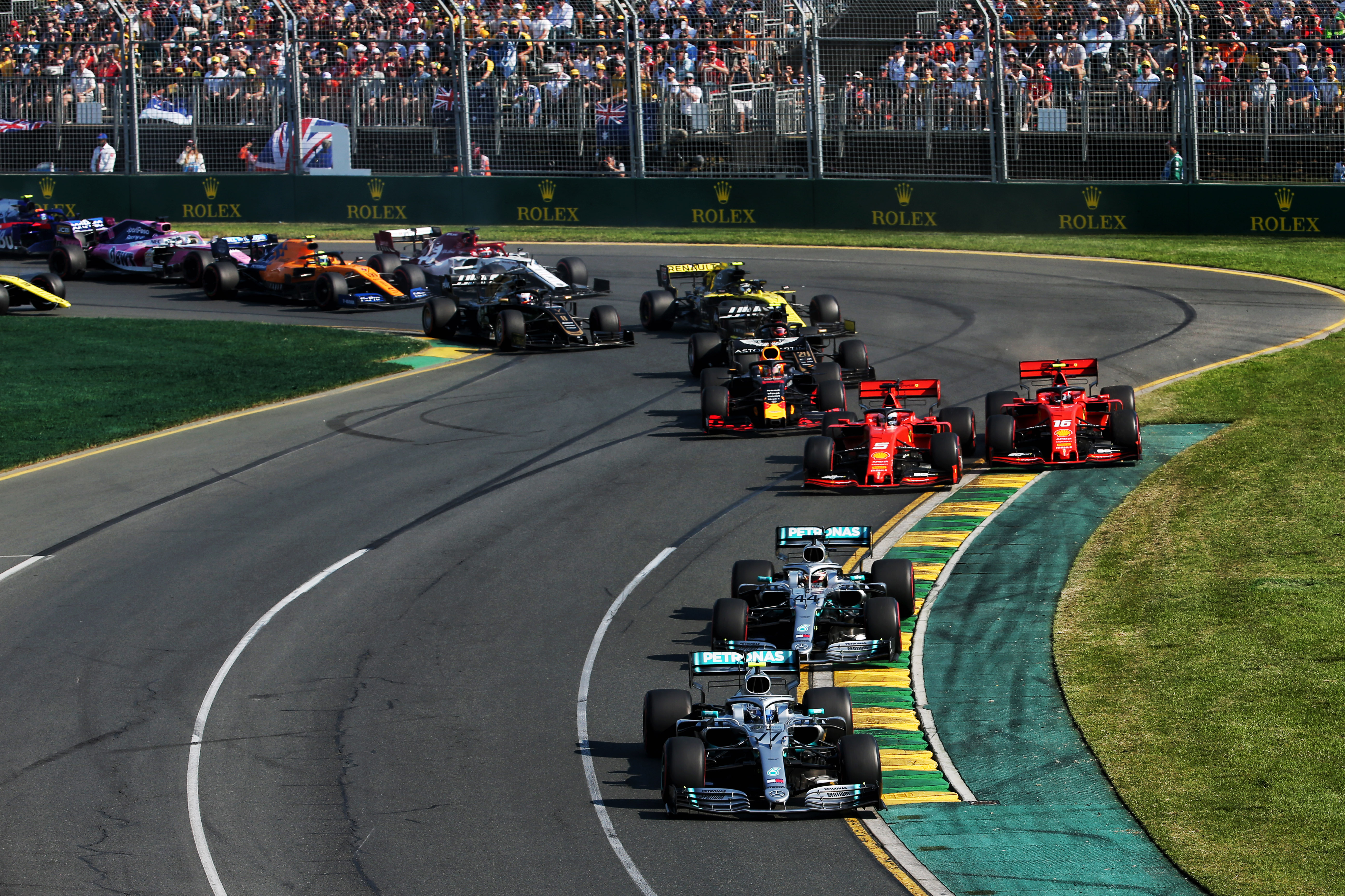 Motor Racing Formula One World Championship Australian Grand Prix Race Day Melbourne, Australia