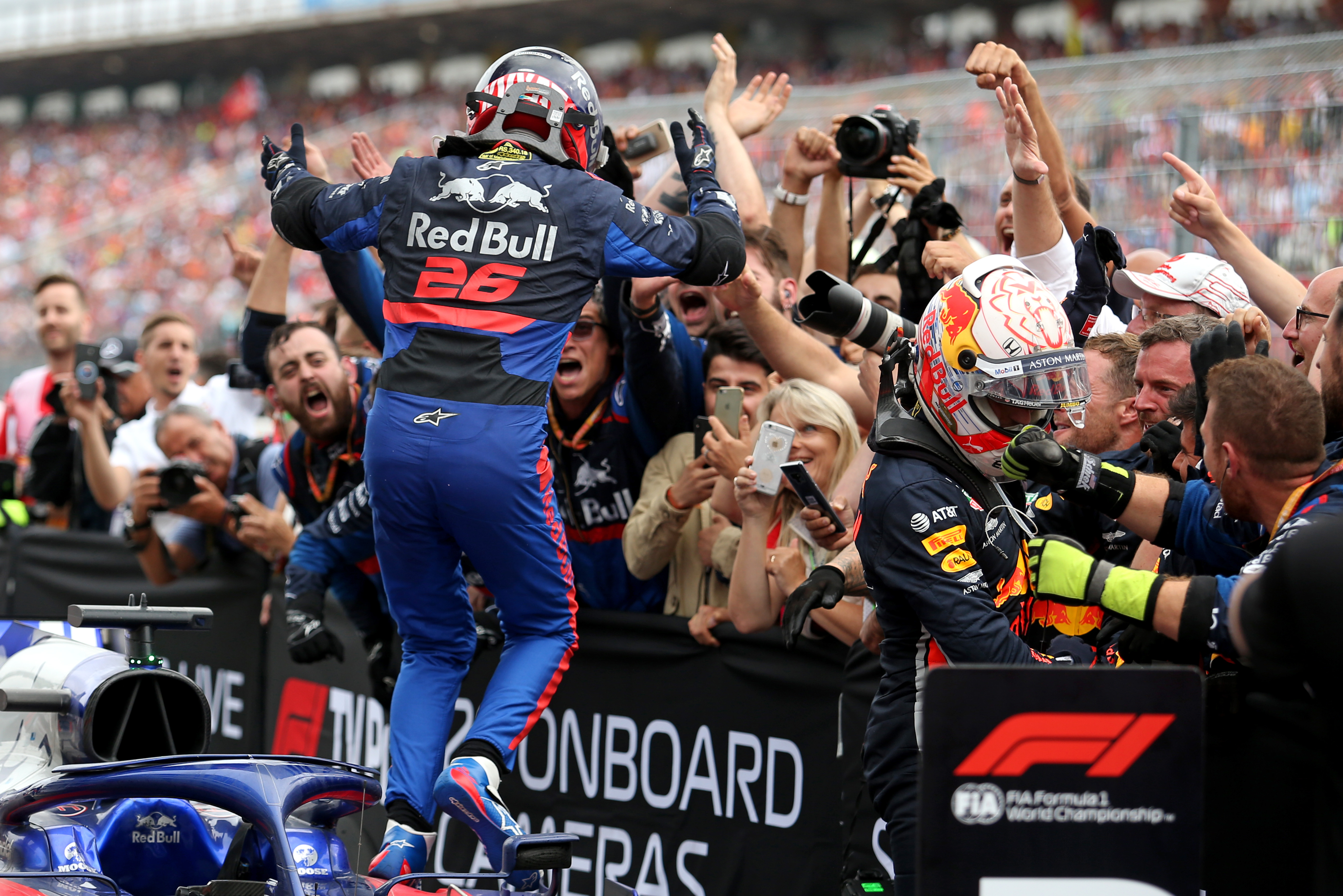 Motor Racing Formula One World Championship German Grand Prix Race Day Hockenheim, Germany