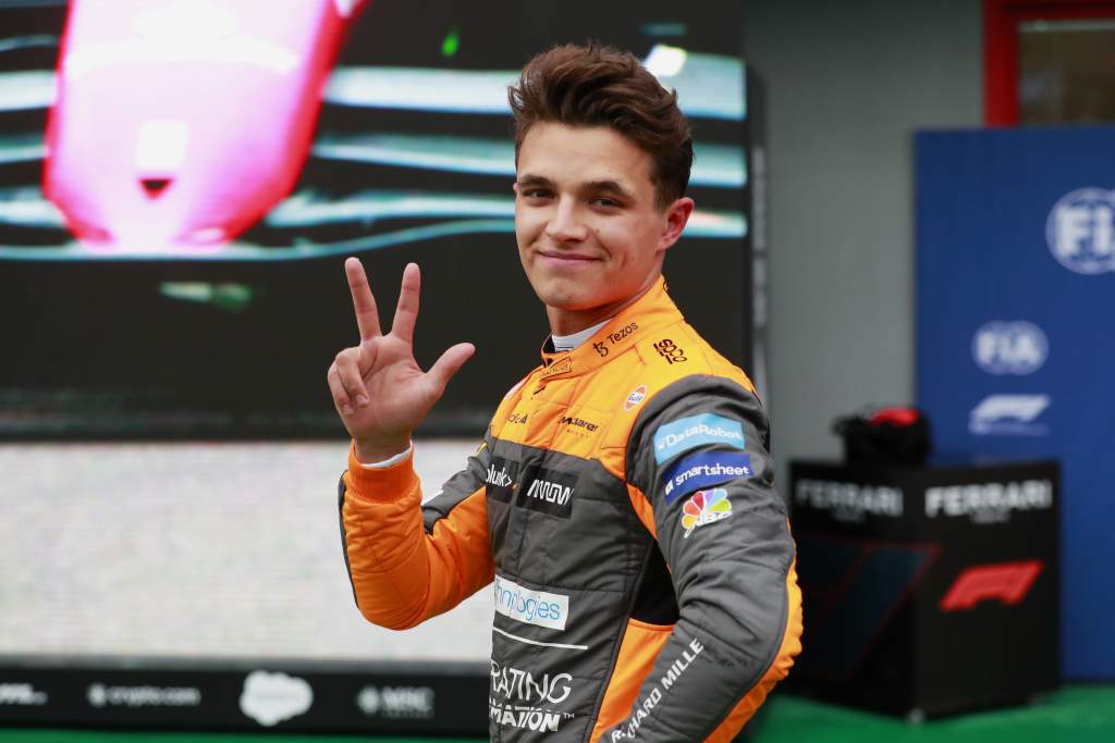 Lando Norris McLaren F1 Imola