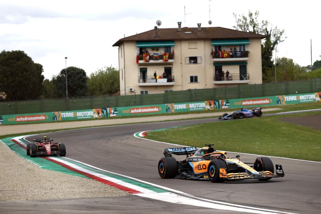 Daniel Ricciardo McLaren F1 Imola