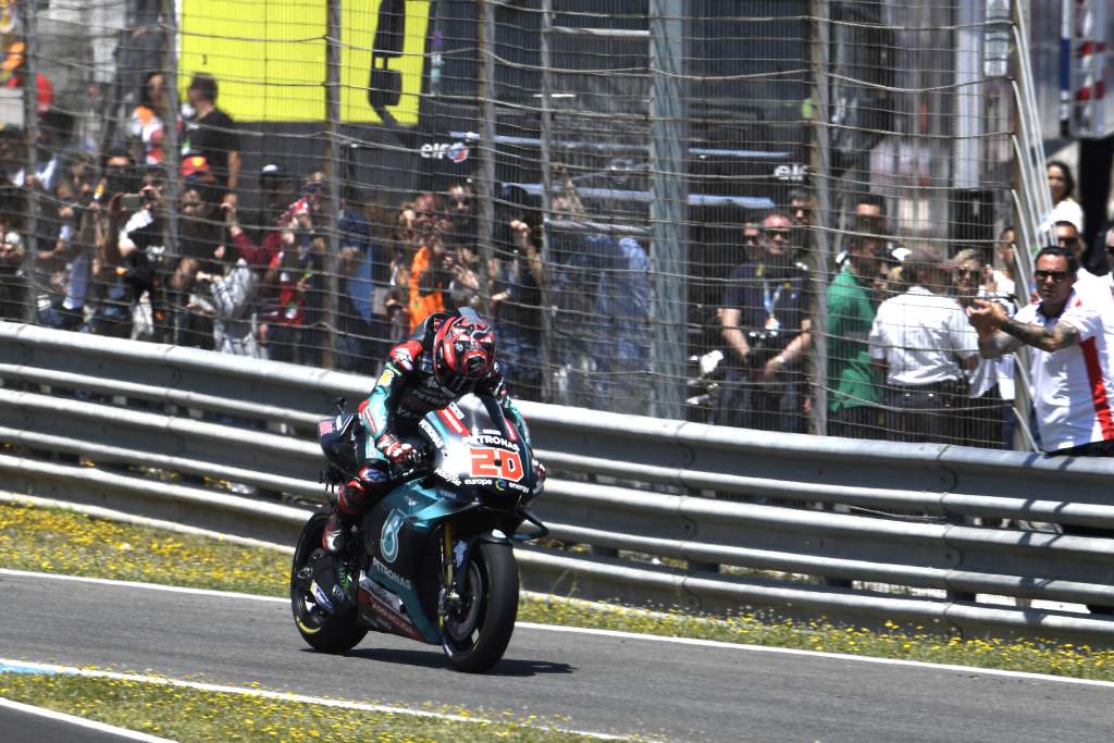 Fabio Quartararo Petronas Yamaha MotoGP Jerez