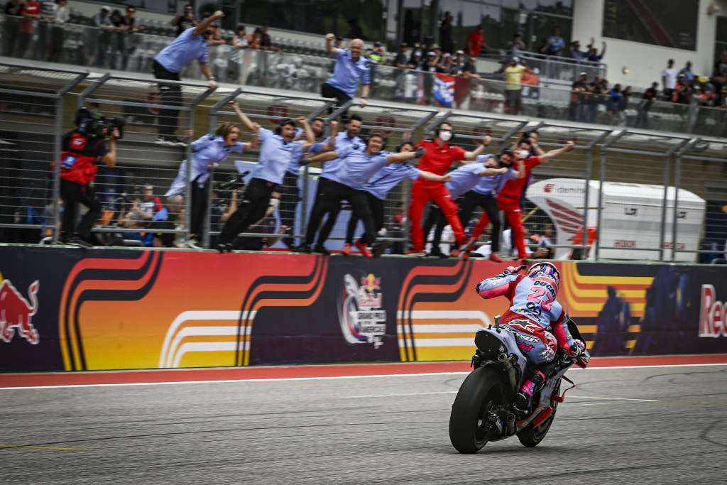 Enea Bastianini Gresini Ducati MotoGP COTA