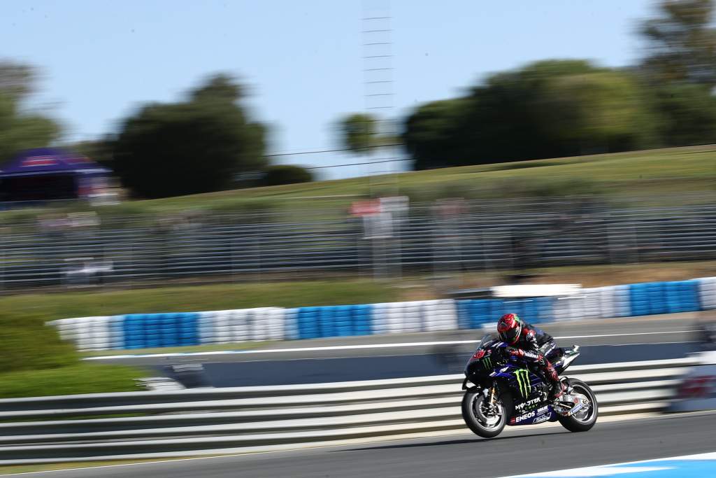 Quartararo ferido na virilha após - não durante - o acidente de Jerez