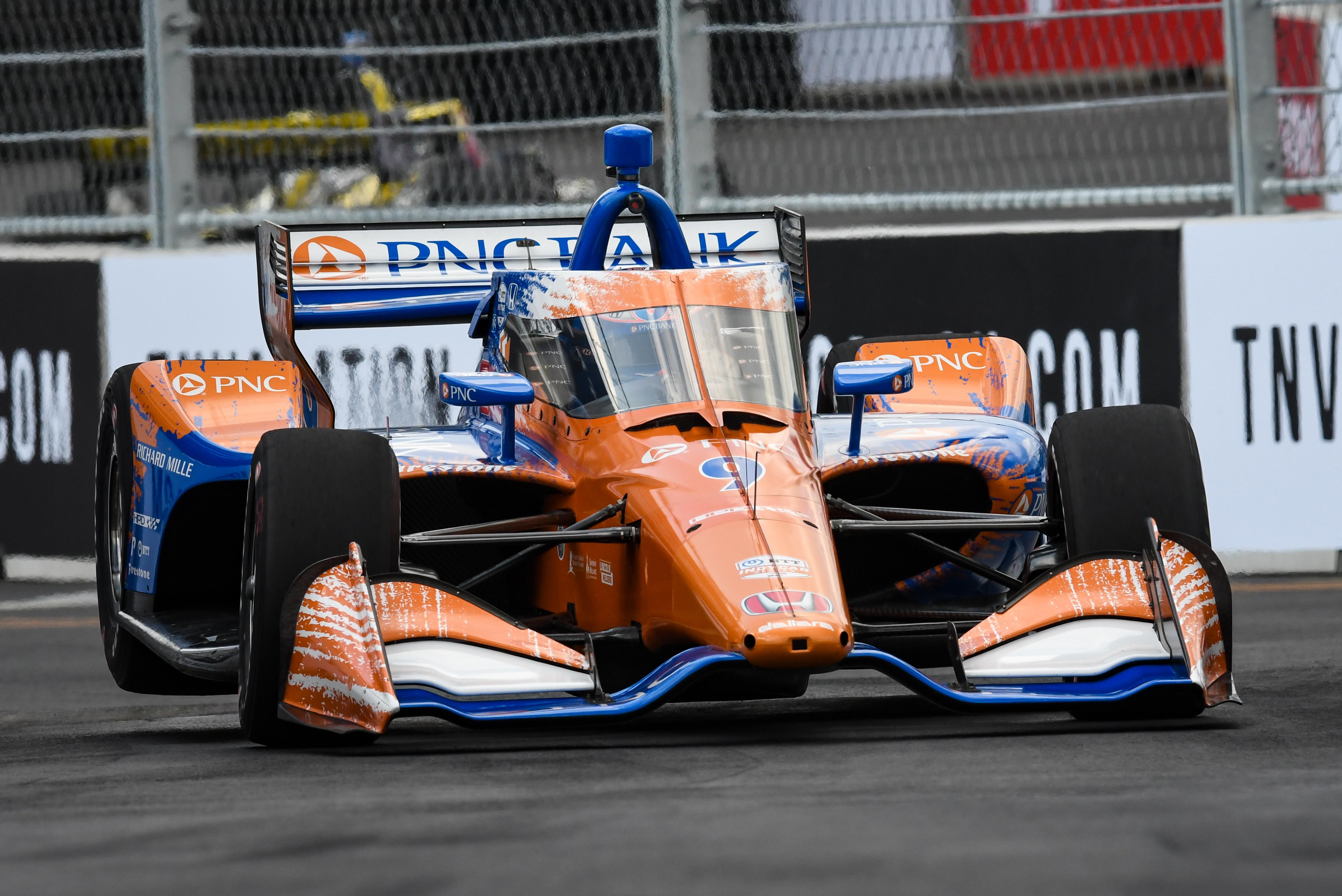 Scott Dixon Turn 5 bump Nashville