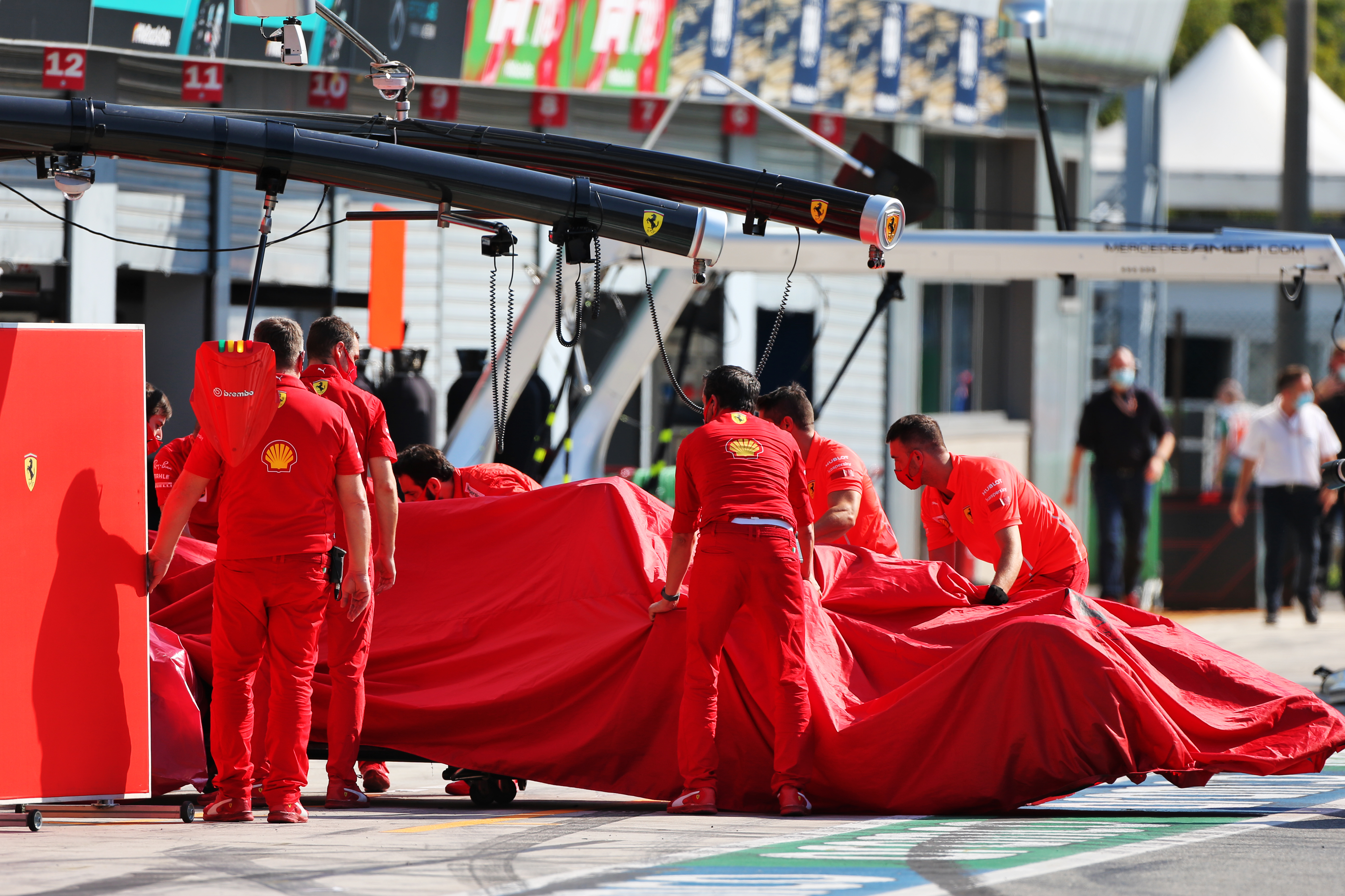 Motor Racing Formula One World Championship Italian Grand Prix Race Day Monza, Italy