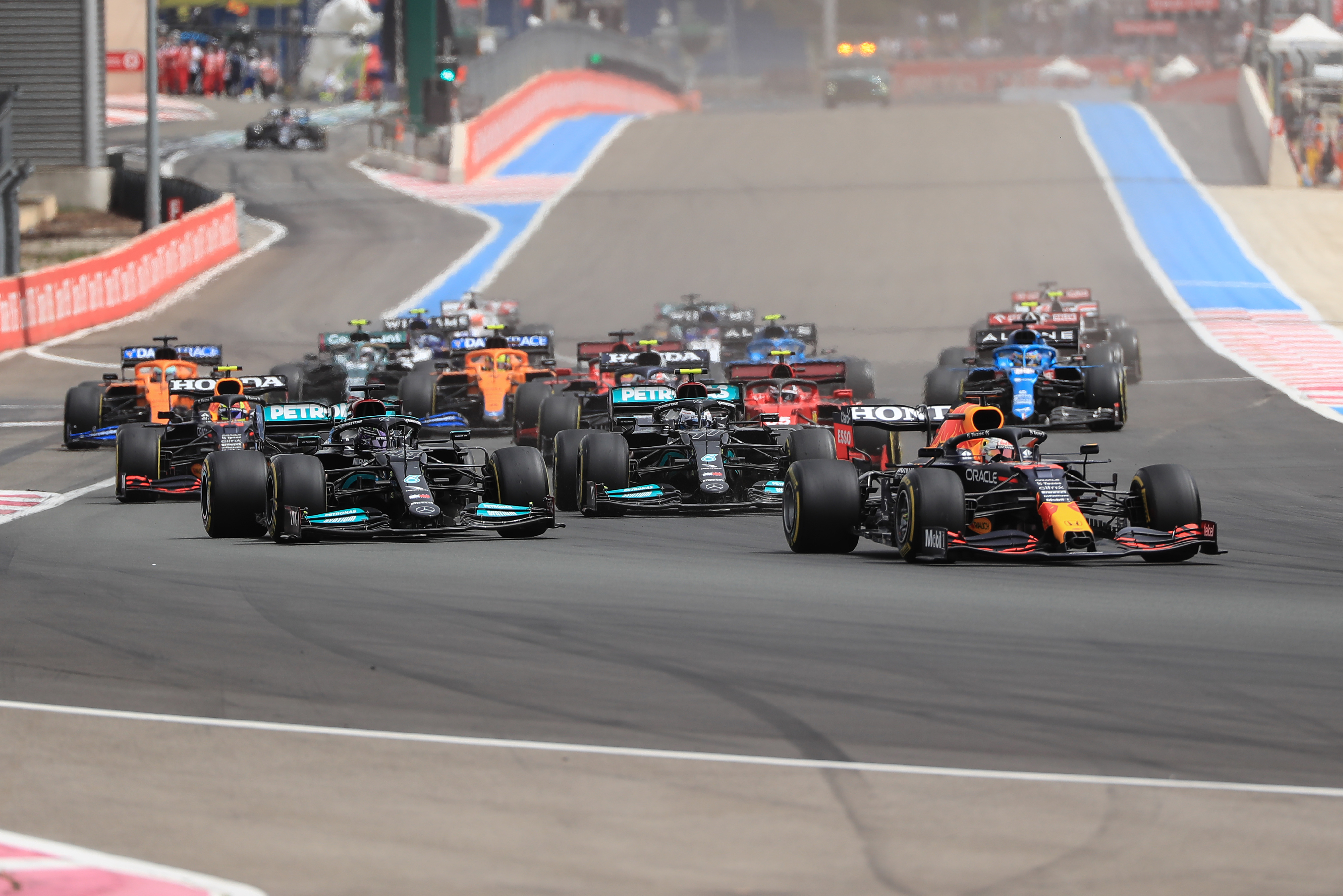 Motor Racing Formula One World Championship French Grand Prix Race Day Paul Ricard, France