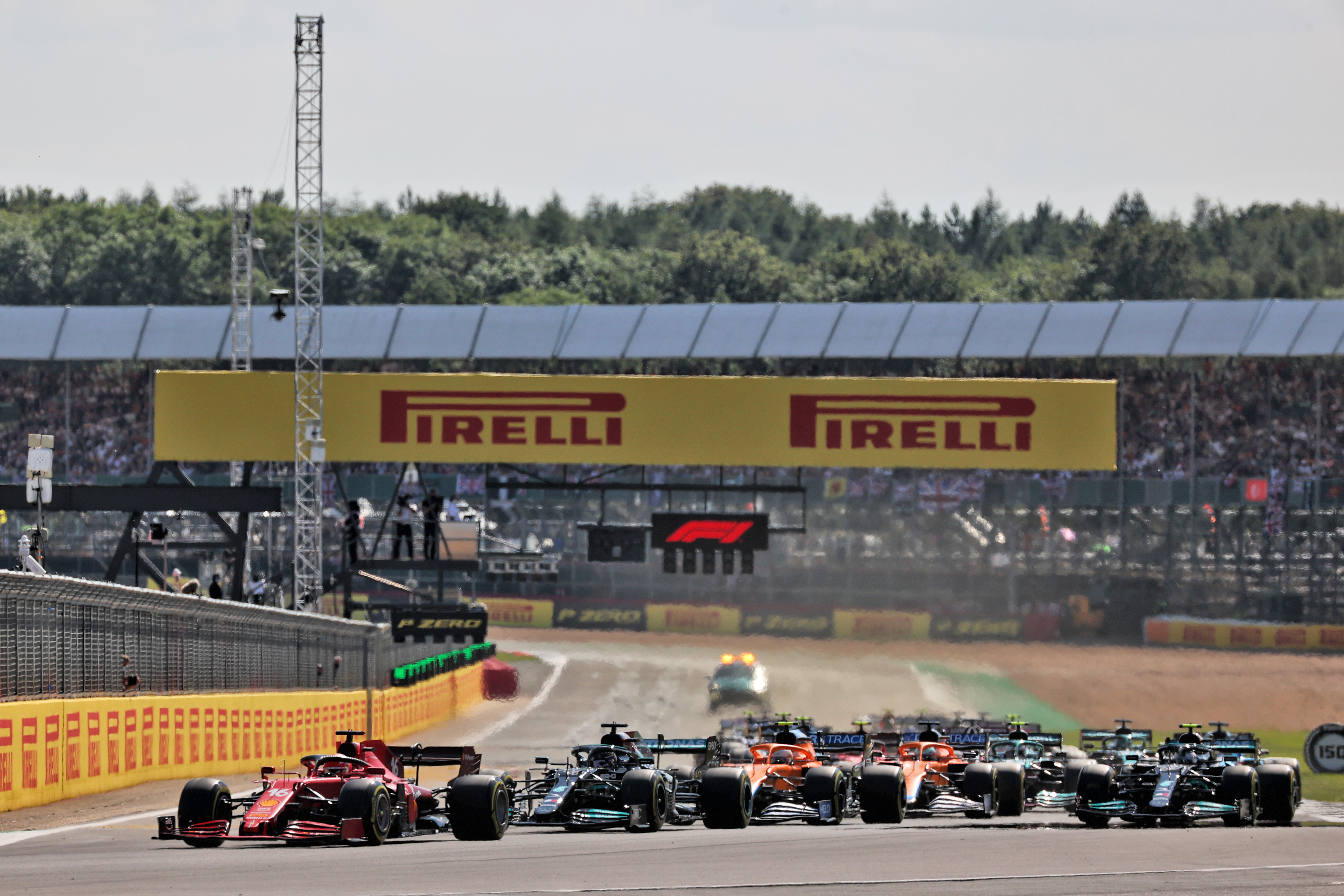 Motor Racing Formula One World Championship British Grand Prix Race Day Silverstone, England