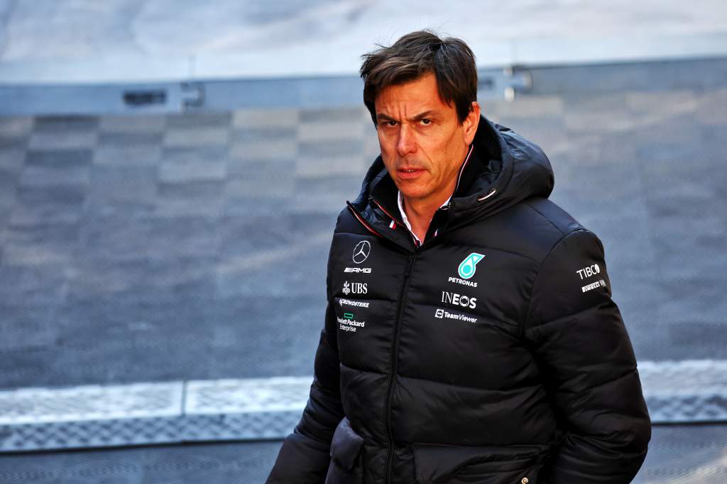 Toto Wolff Mercedes F1