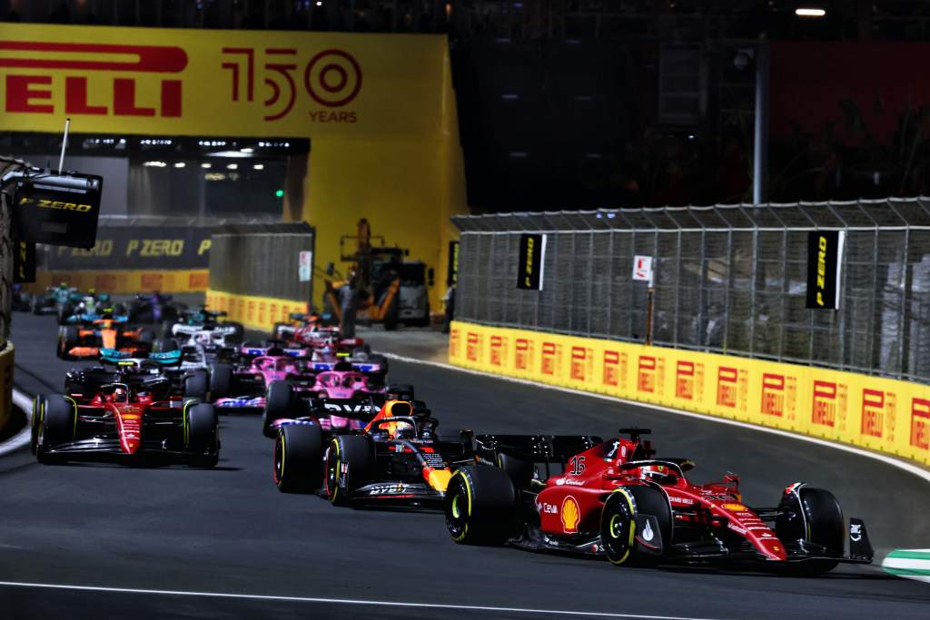 F1 Saudi Arabian GP start