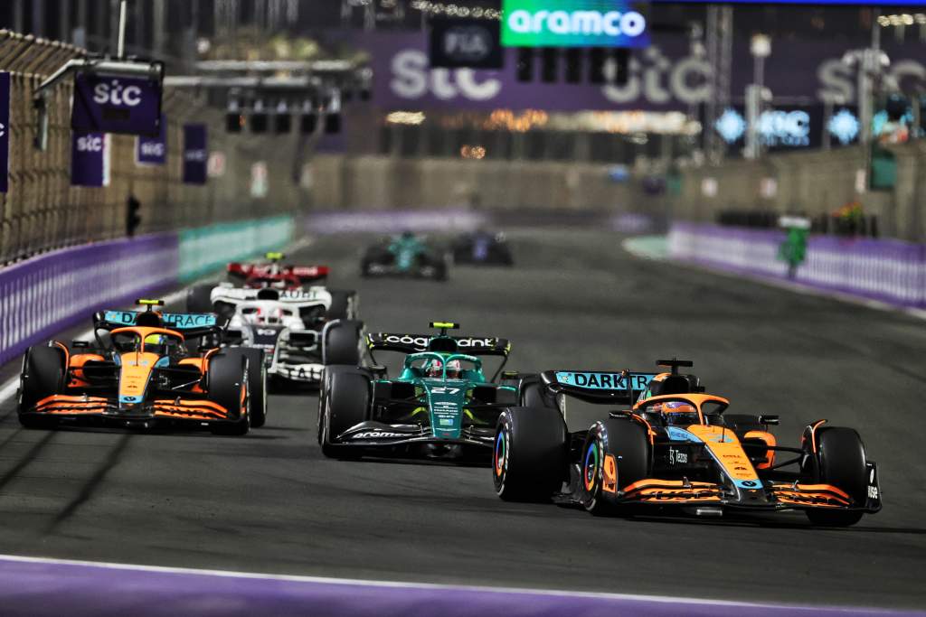 Daniel Ricciardo Lando Norris McLaren F1