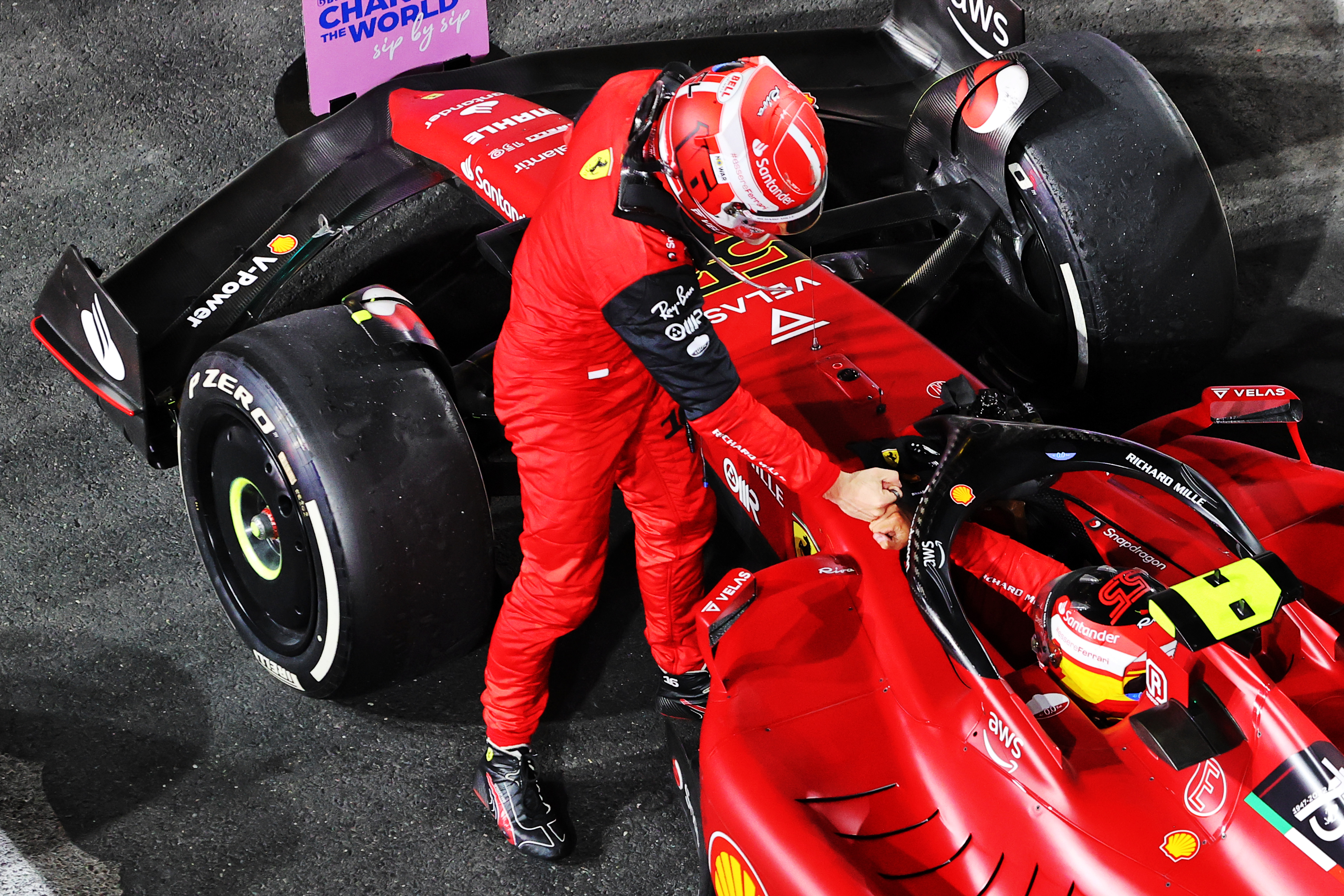 Motor Racing Formula One World Championship Saudi Arabian Grand Prix Race Day Jeddah, Saudi Arabia