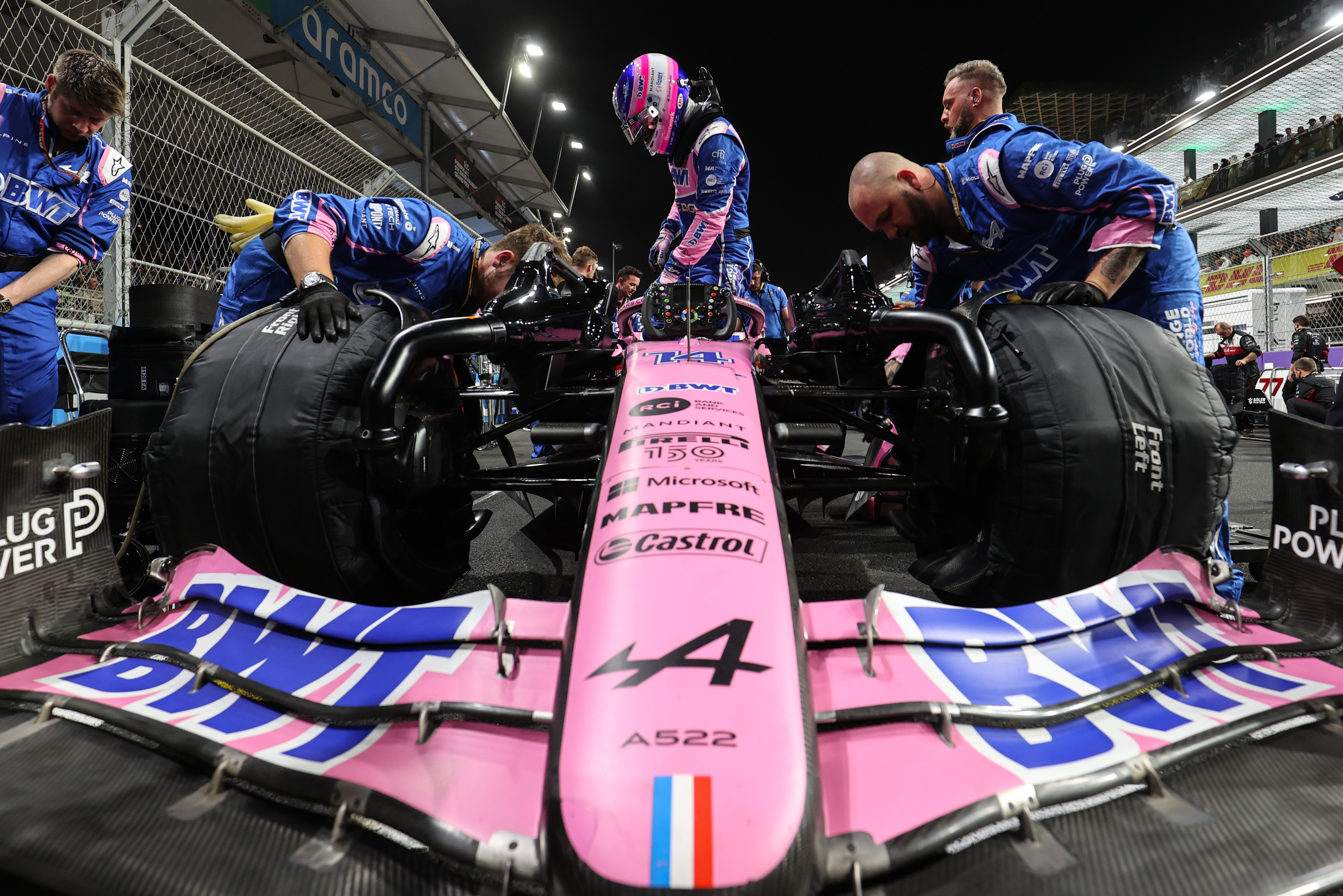 Motor Racing Formula One World Championship Saudi Arabian Grand Prix Race Day Jeddah, Saudi Arabia