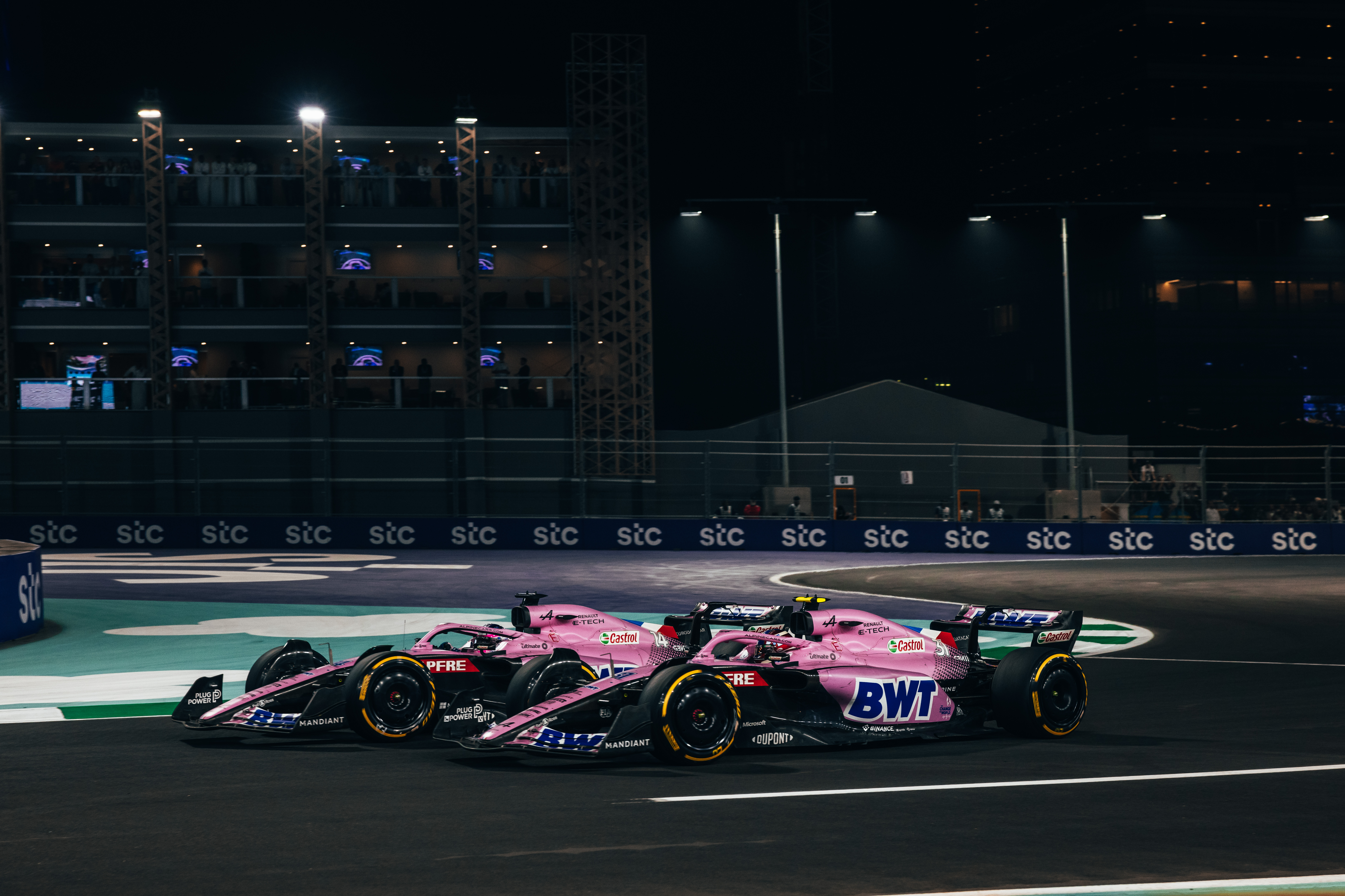 Motor Racing Formula One World Championship Saudi Arabian Grand Prix Race Day Jeddah, Saudi Arabia