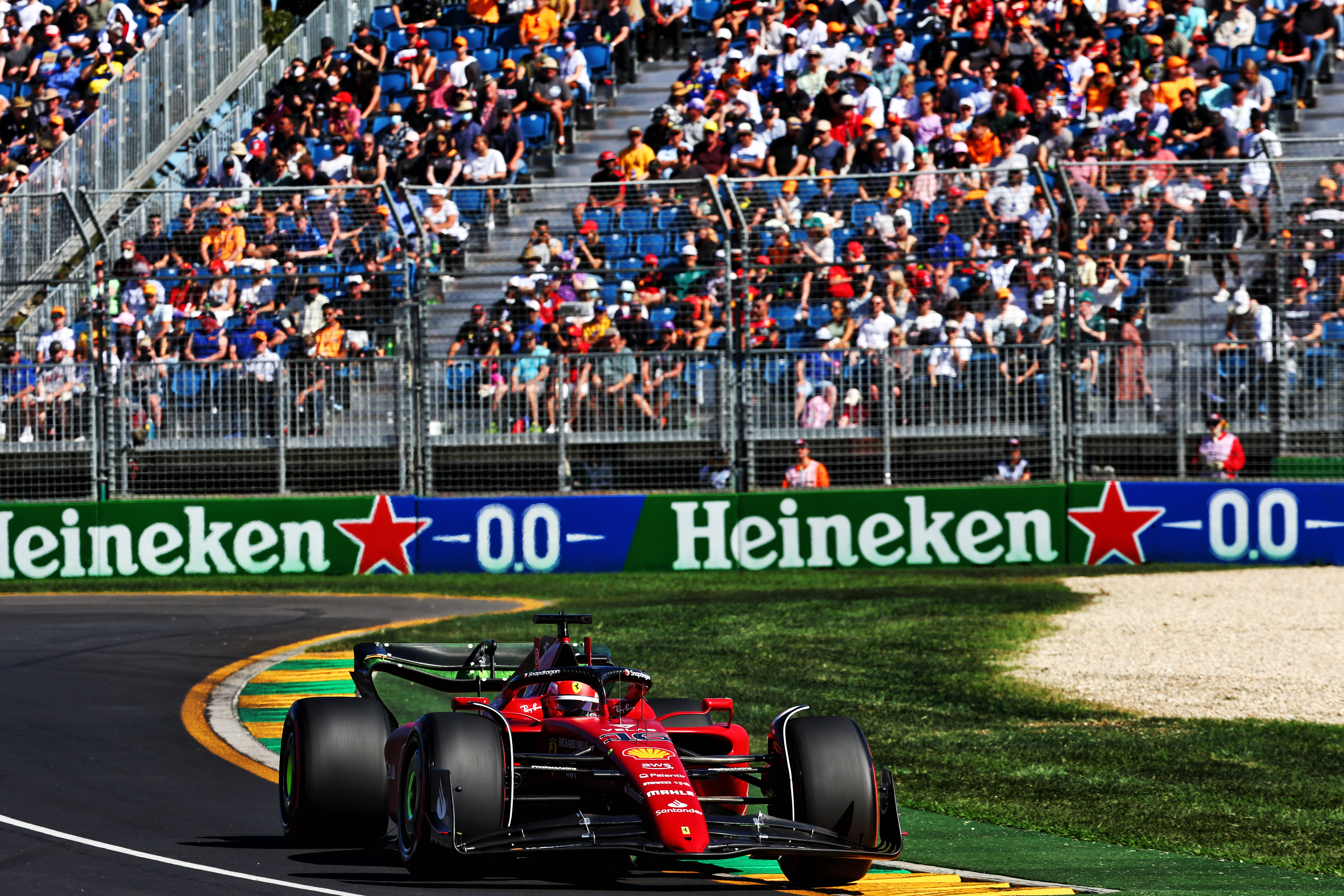 Motor Racing Formula One World Championship Australian Grand Prix Practice Day Melbourne, Australia