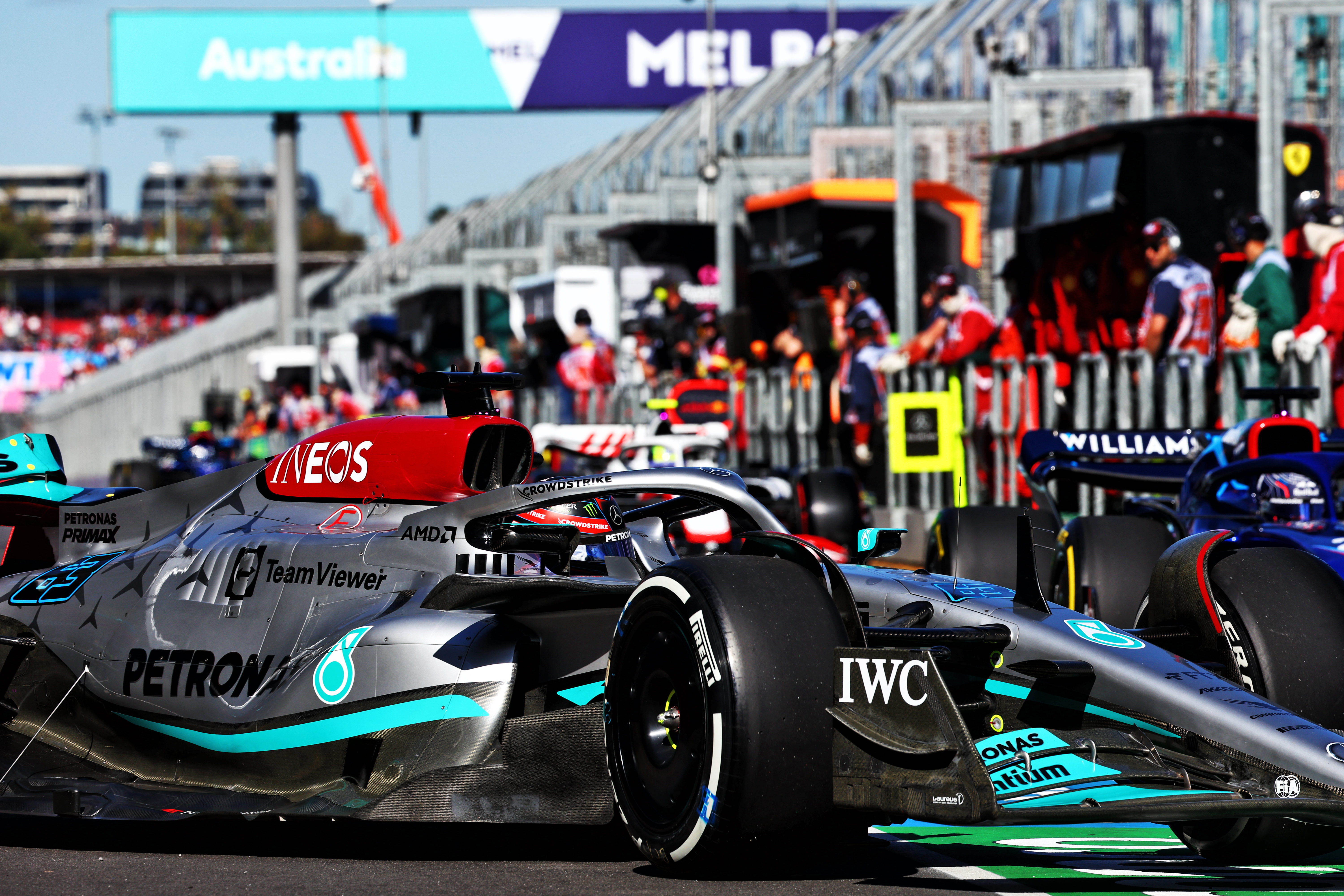 Motor Racing Formula One World Championship Australian Grand Prix Practice Day Melbourne, Australia