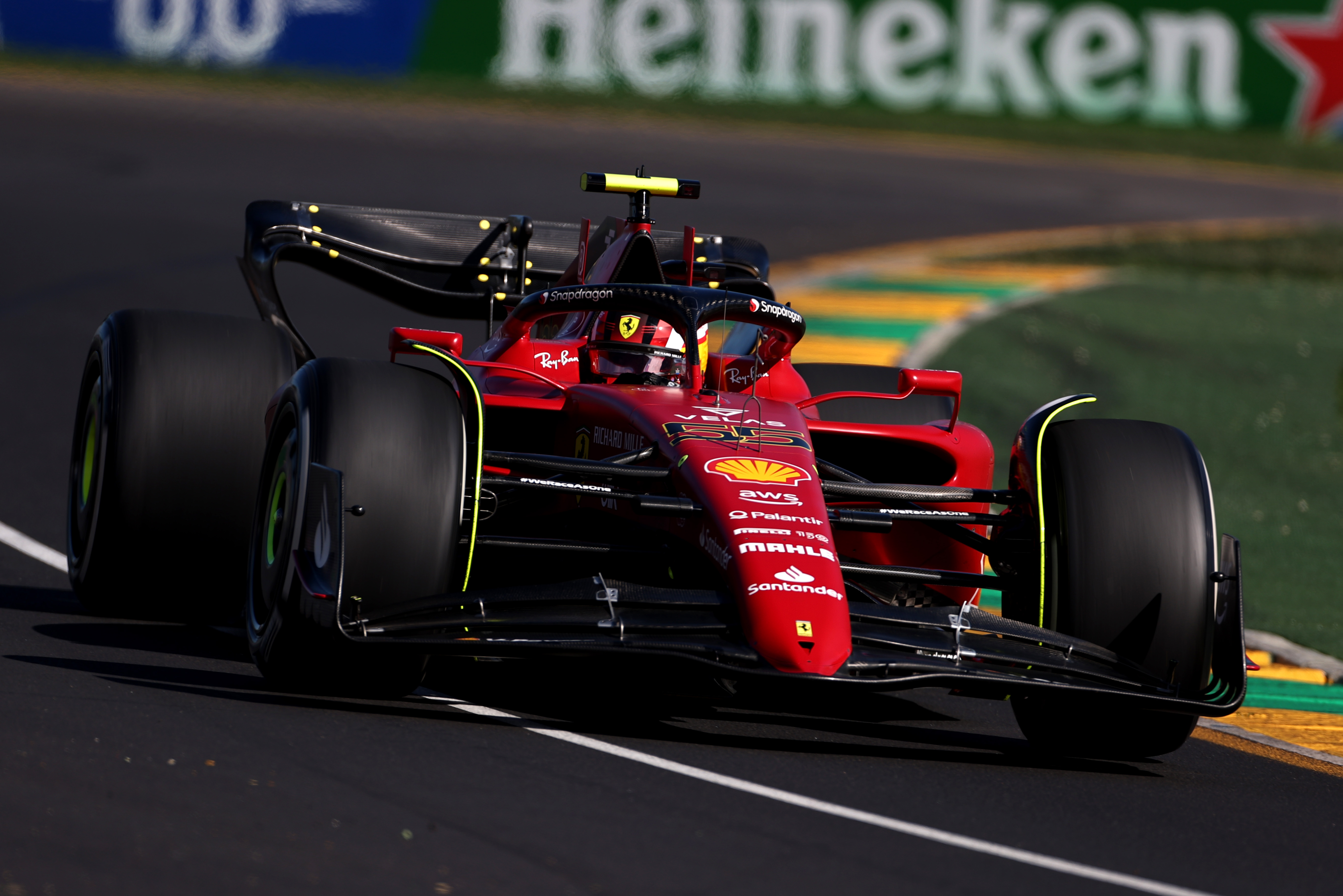 Motor Racing Formula One World Championship Australian Grand Prix Practice Day Melbourne, Australia