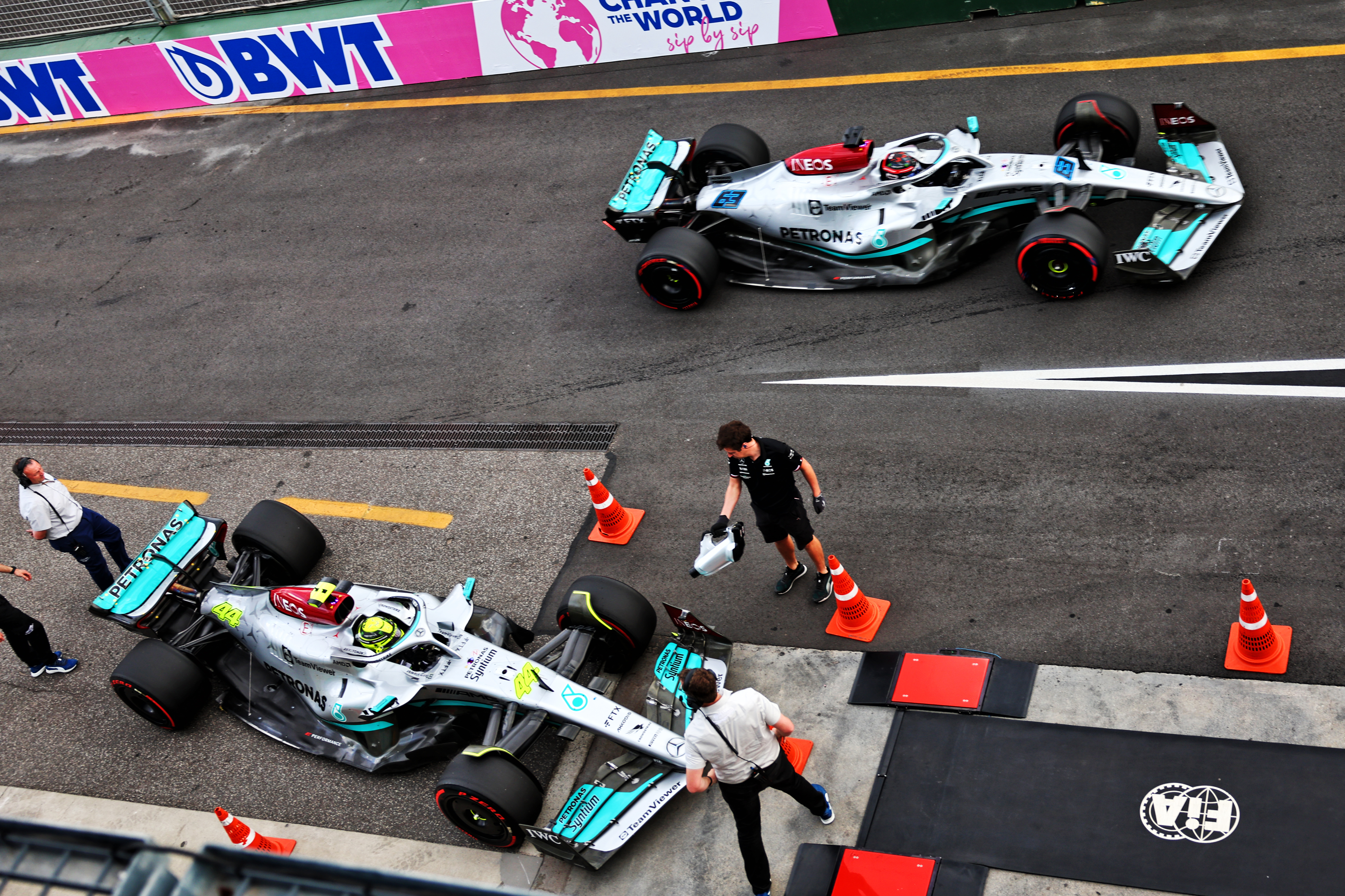 Motor Racing Formula One World Championship Australian Grand Prix Qualifying Day Melbourne, Australia