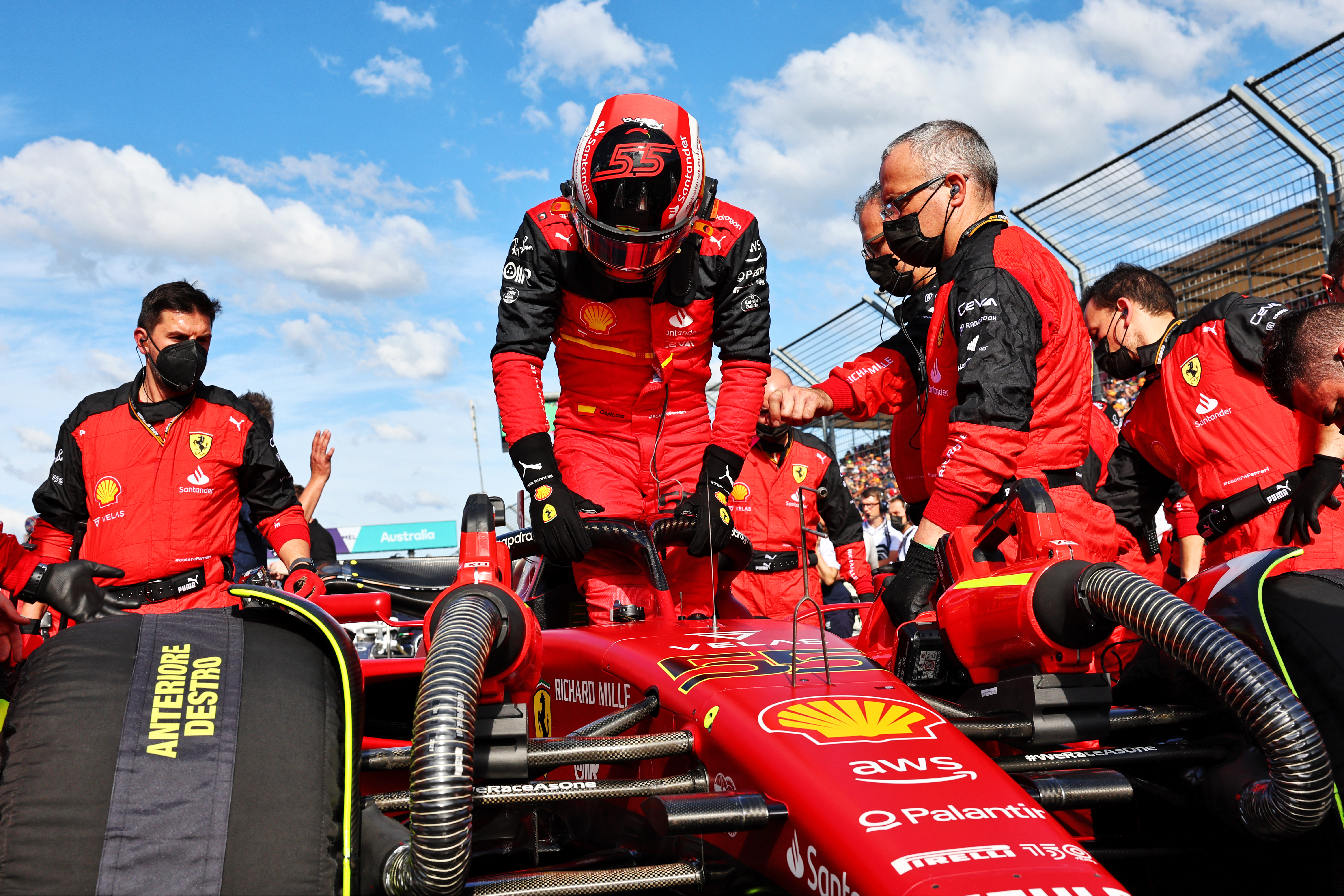 Motor Racing Formula One World Championship Australian Grand Prix Race Day Melbourne, Australia