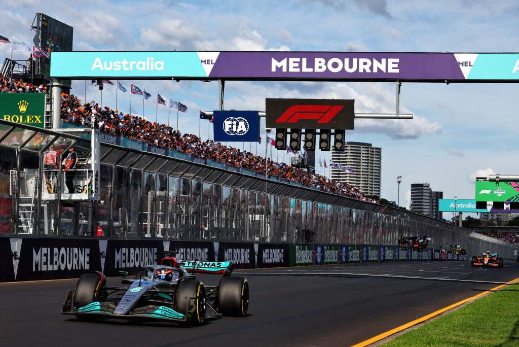 Motor Racing Formula One World Championship Australian Grand Prix Race Day Melbourne, Australia