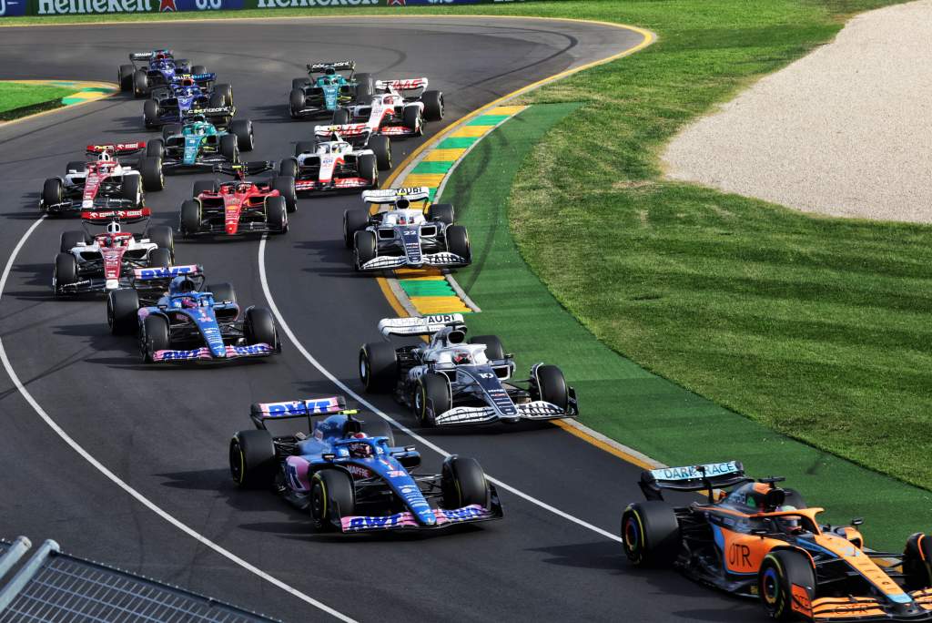 F1 Australian GP start